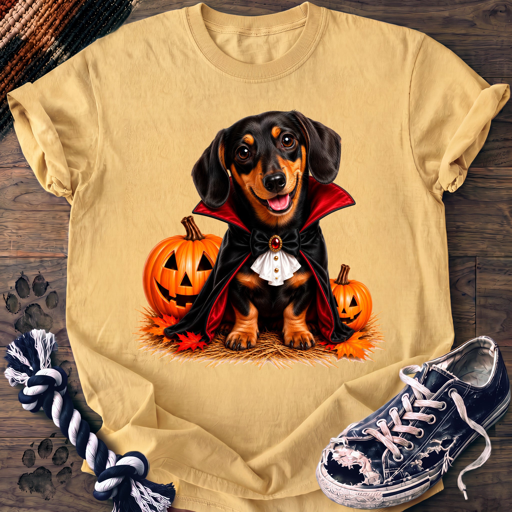 PAWSSION CLUB t-shirt in Butter color - SKU PC-0564