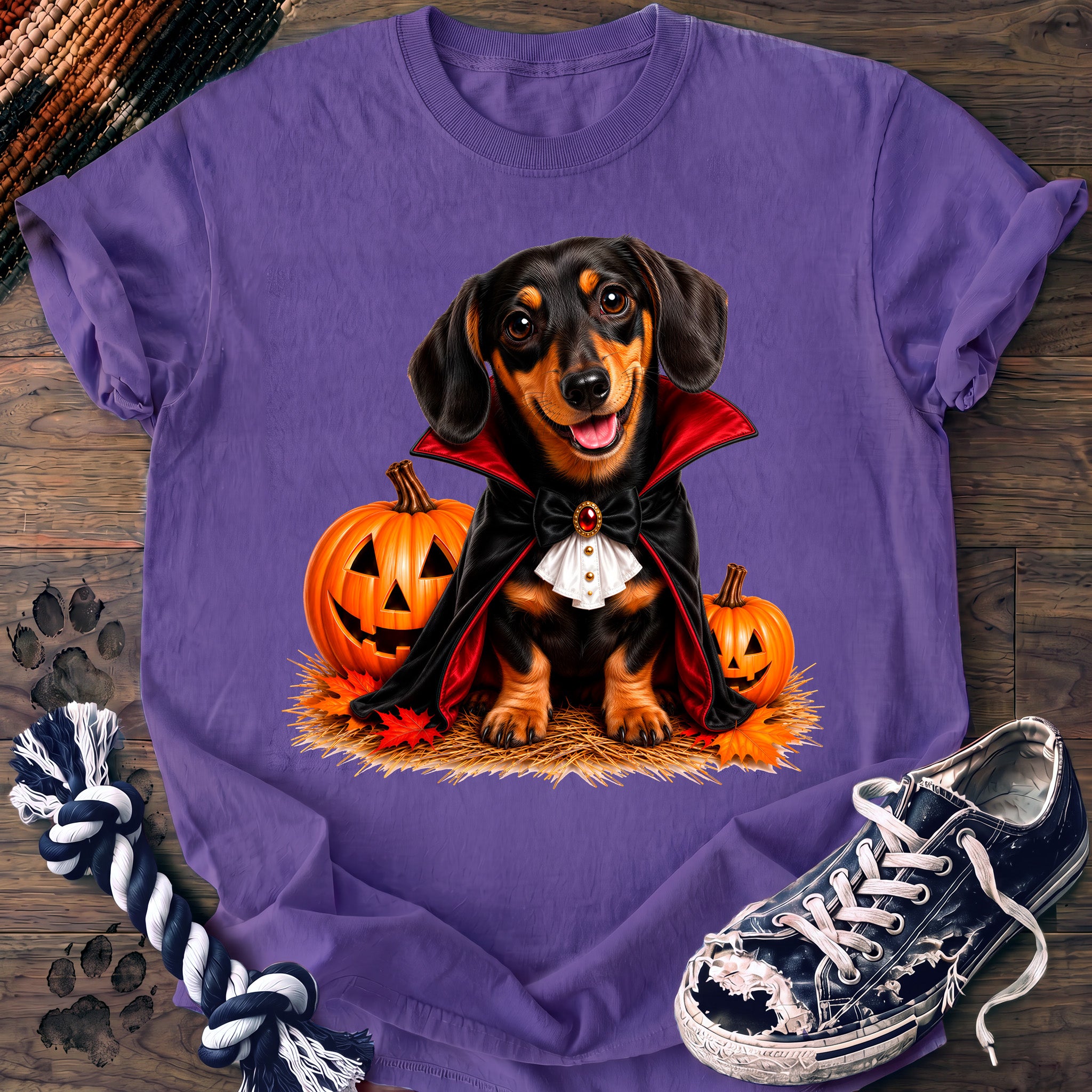 PAWSSION CLUB t-shirt in Violet color - SKU PC-0564