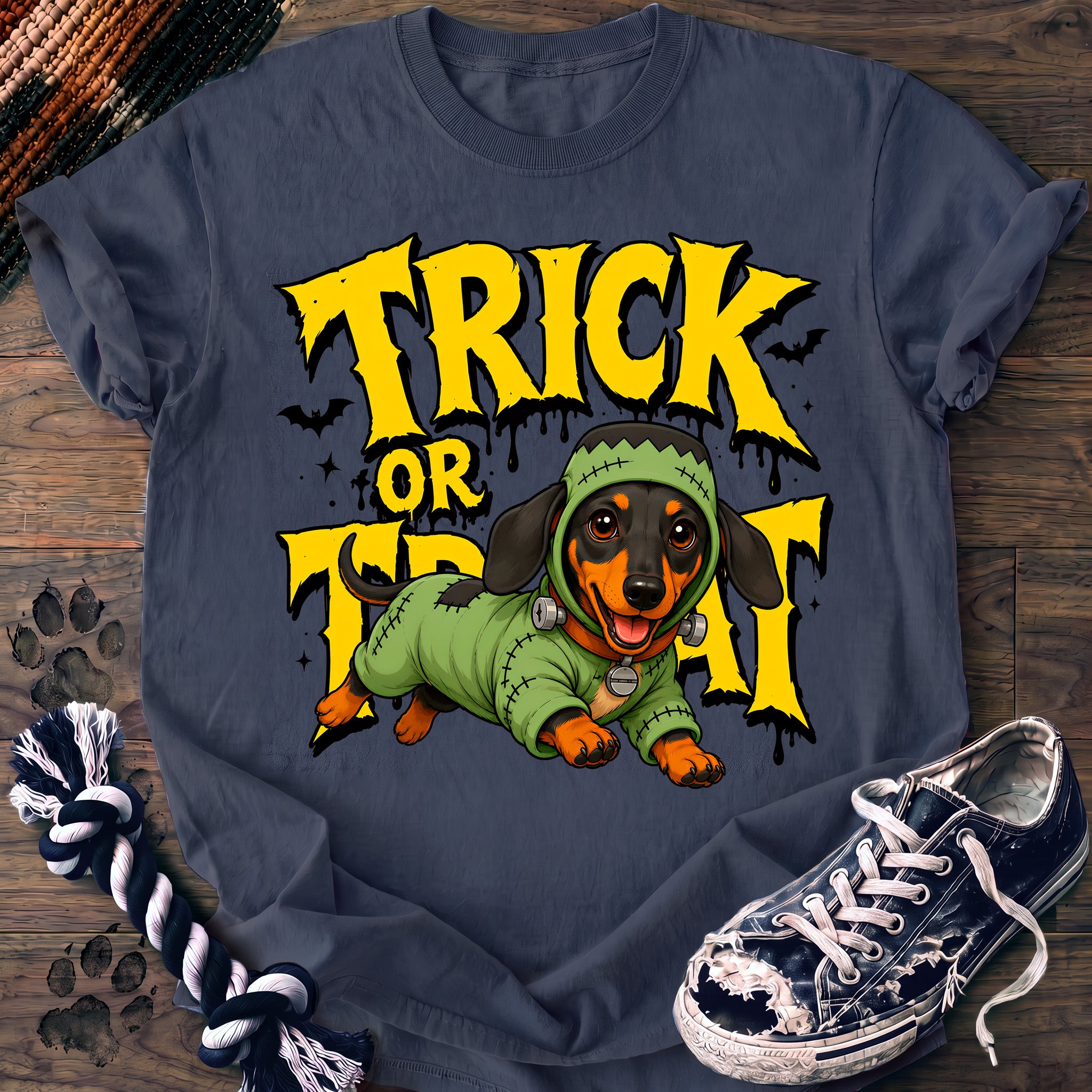 PAWSSION CLUB t-shirt in BlueJean color - SKU PC-0565