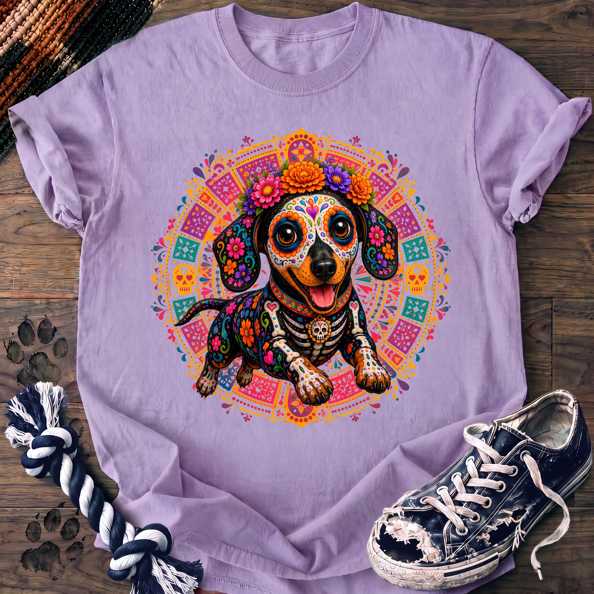 PAWSSION CLUB t-shirt in Orchid color - SKU PC-0570