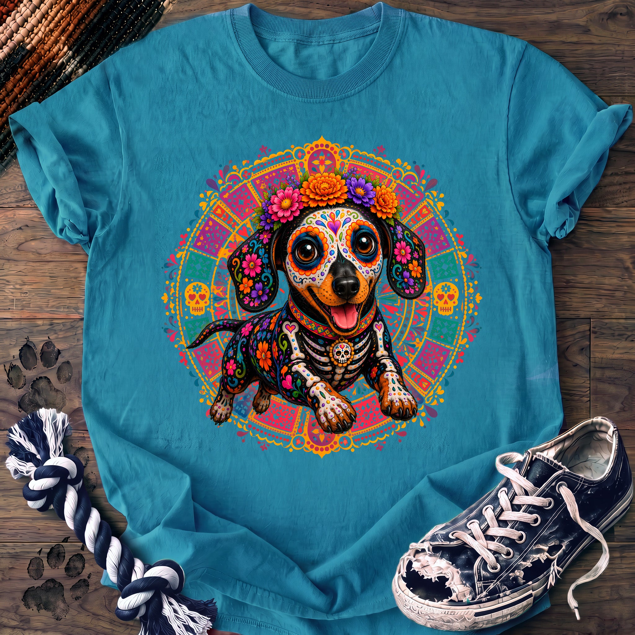 PAWSSION CLUB t-shirt in Sapphire color - SKU PC-0570
