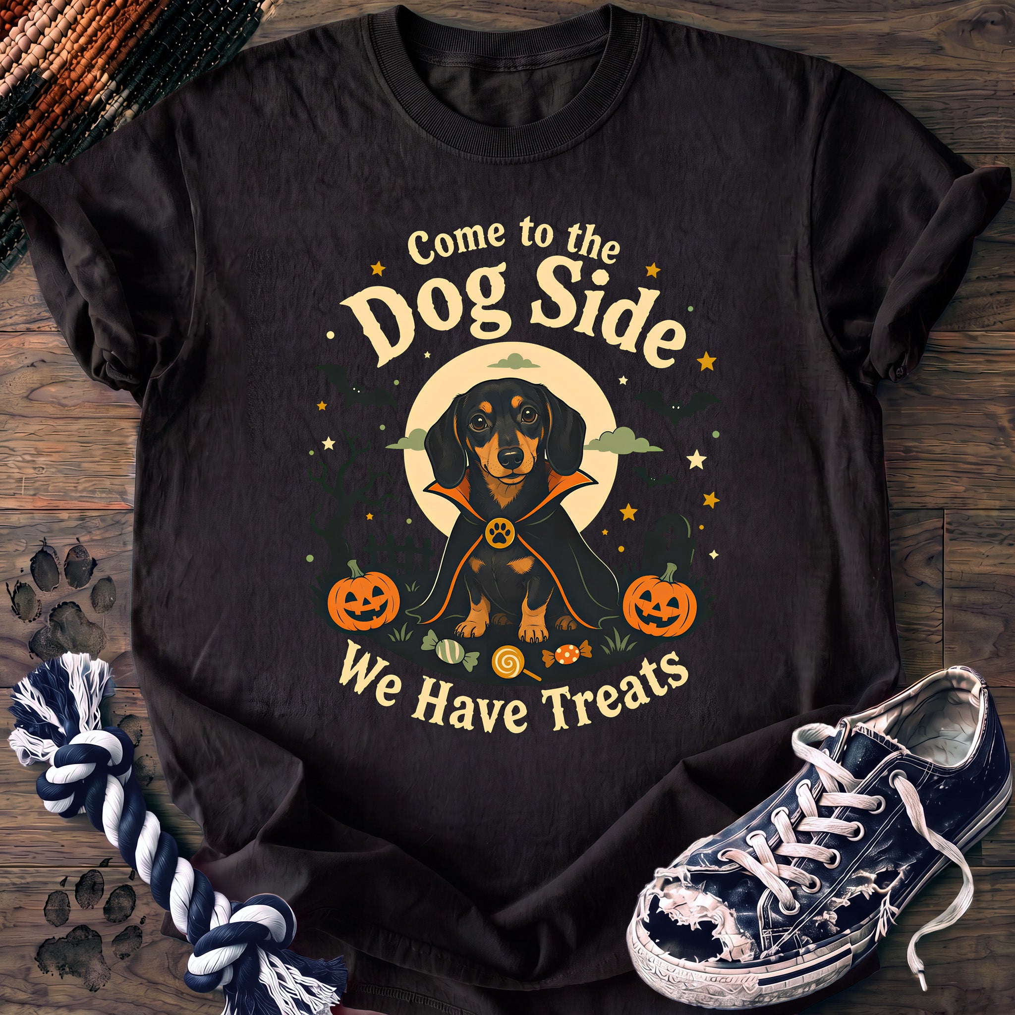 PAWSSION CLUB t-shirt in Black color - SKU PC-0573