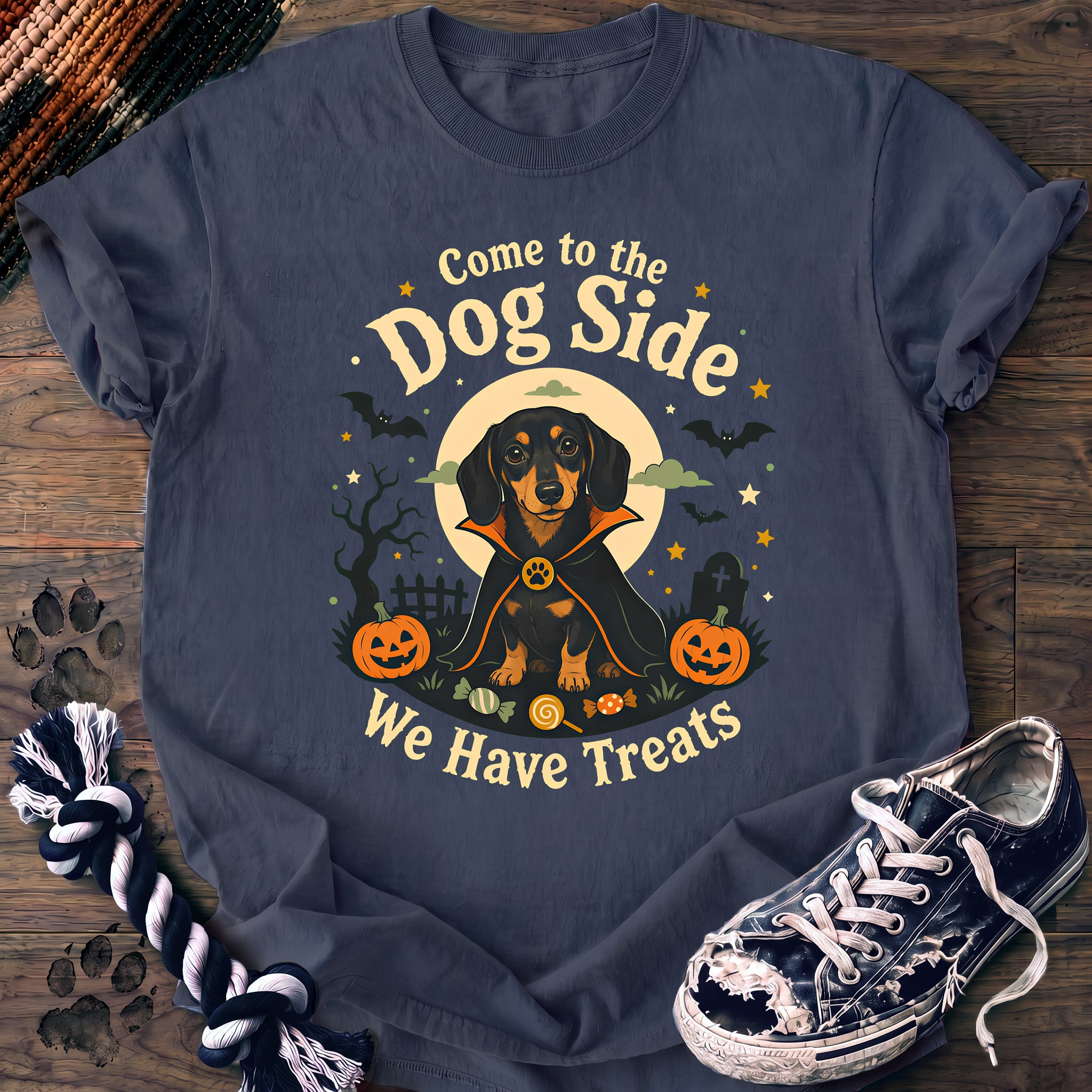 PAWSSION CLUB t-shirt in BlueJean color - SKU PC-0573