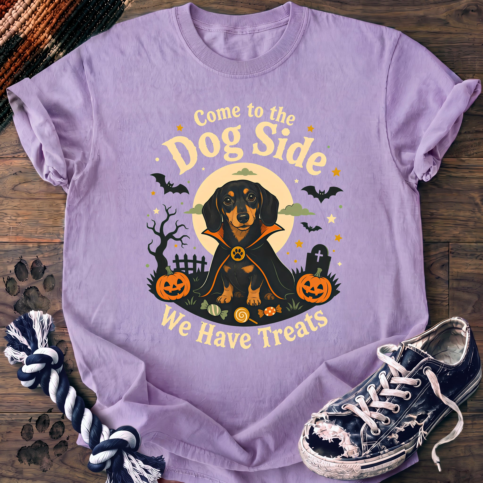 PAWSSION CLUB t-shirt in Orchid color - SKU PC-0573