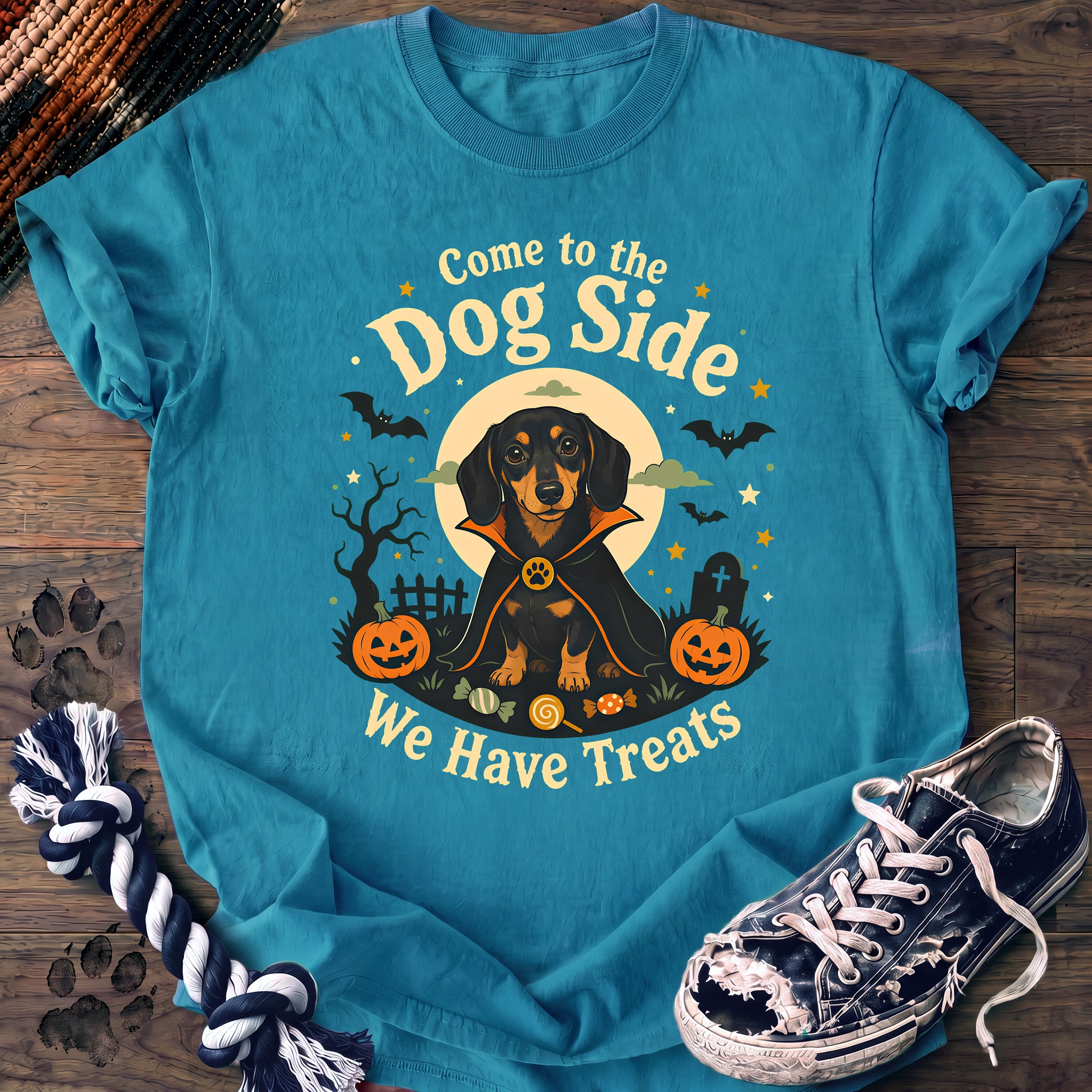PAWSSION CLUB t-shirt in Sapphire color - SKU PC-0573