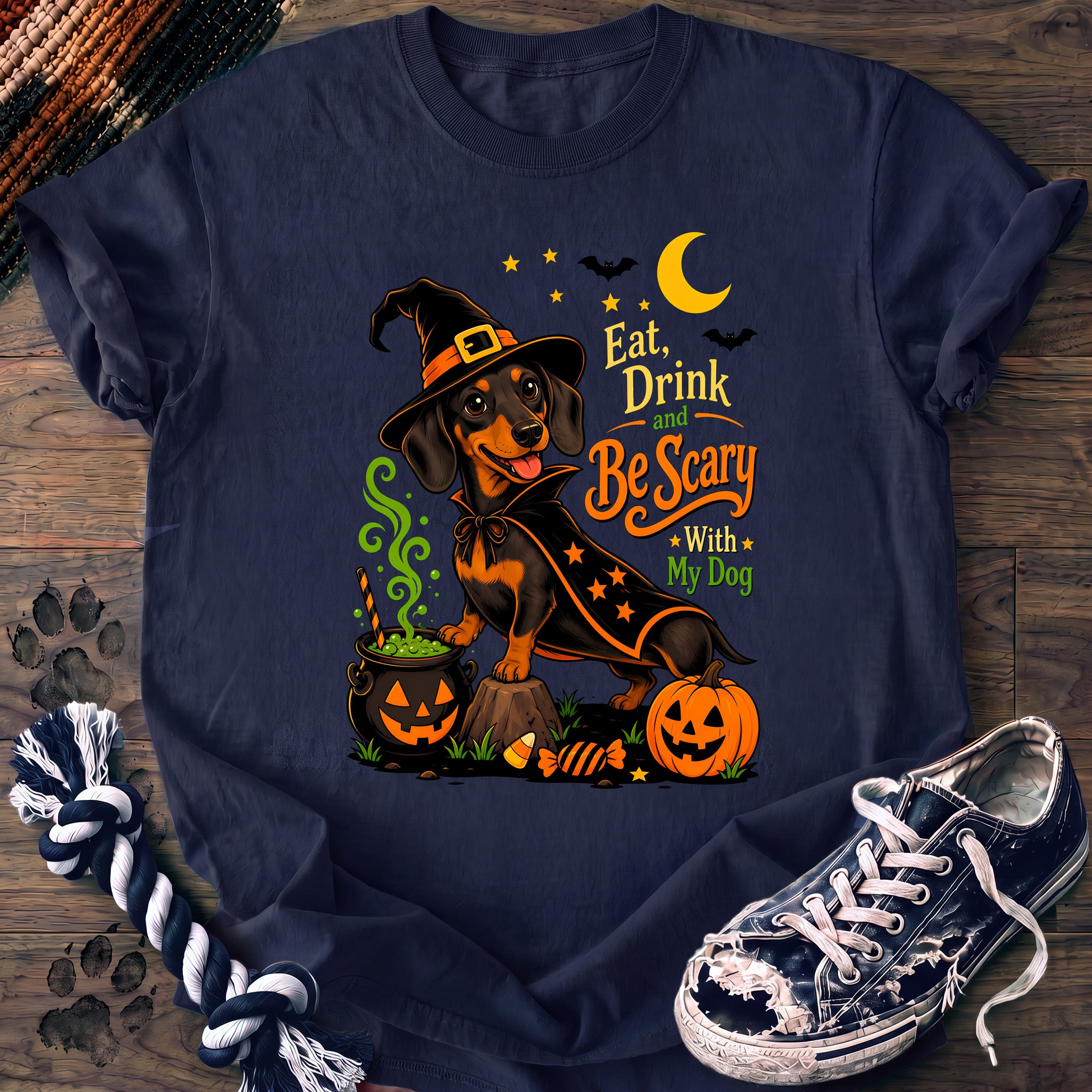 PAWSSION CLUB t-shirt in Navy color - SKU PC-0574