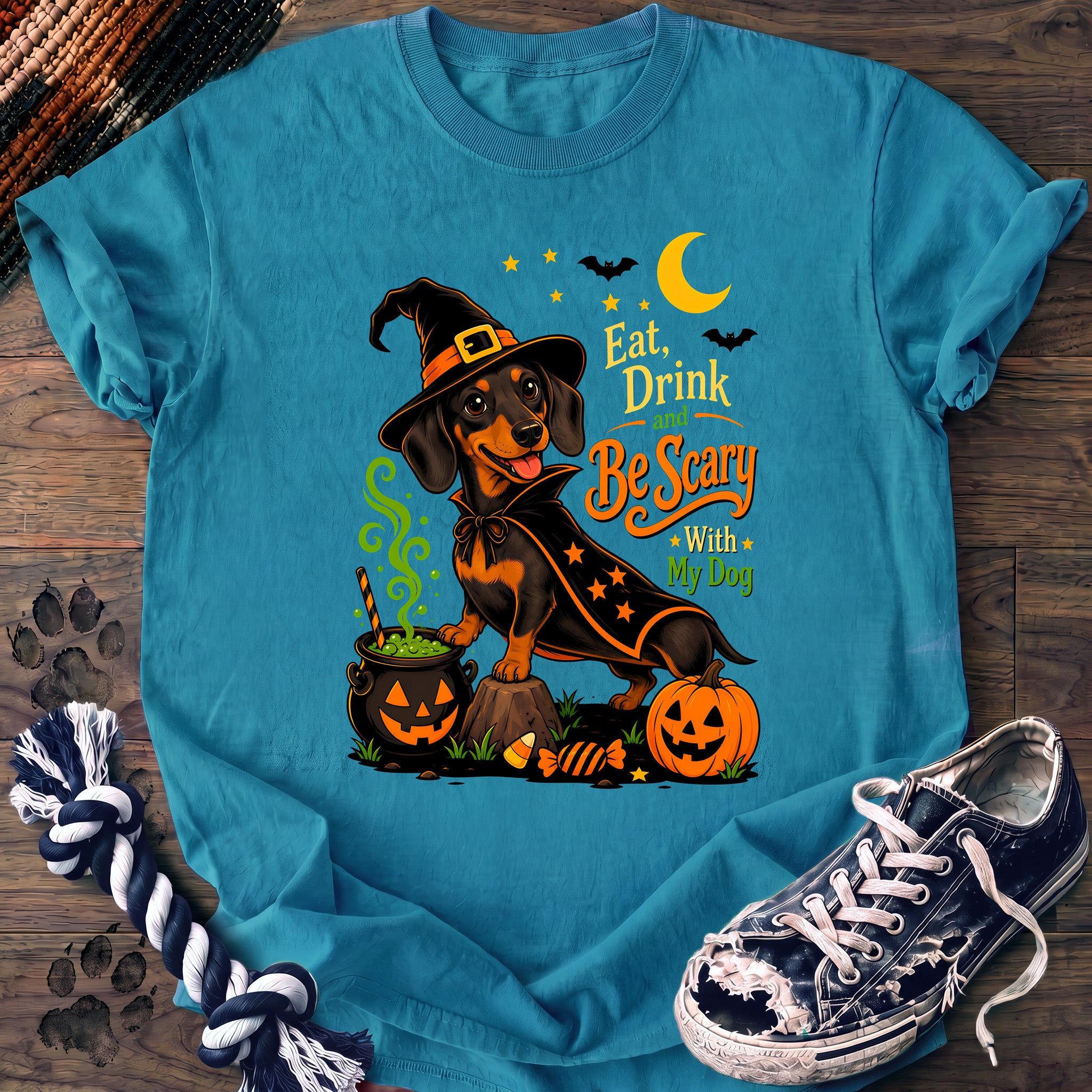 PAWSSION CLUB t-shirt in Sapphire color - SKU PC-0574