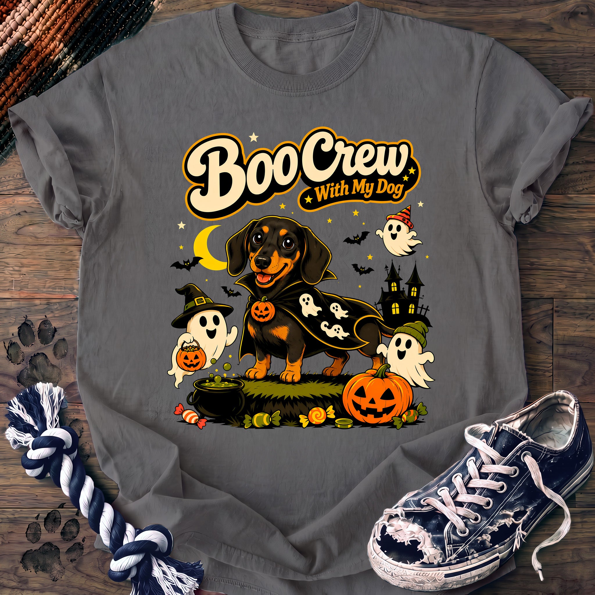 PAWSSION CLUB t-shirt in Grey color - SKU PC-0575
