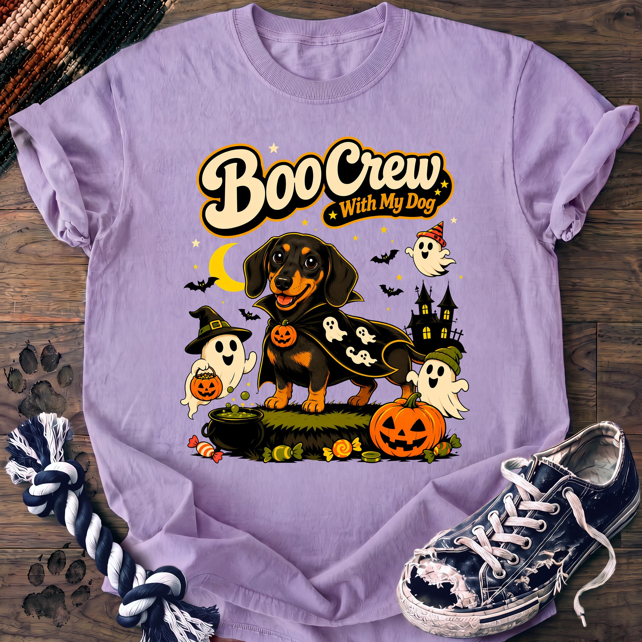 PAWSSION CLUB t-shirt in Orchid color - SKU PC-0575