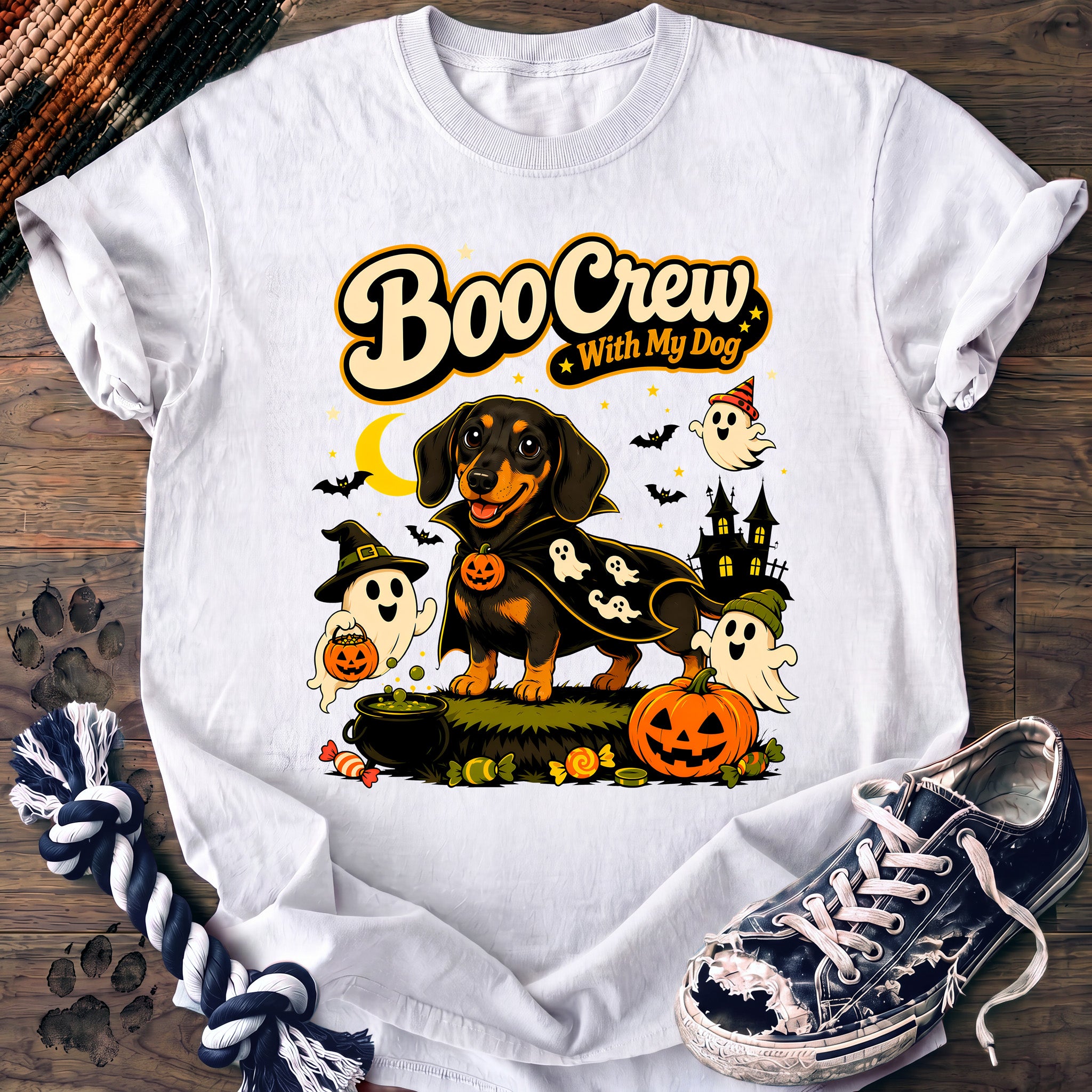 PAWSSION CLUB t-shirt in White color - SKU PC-0575