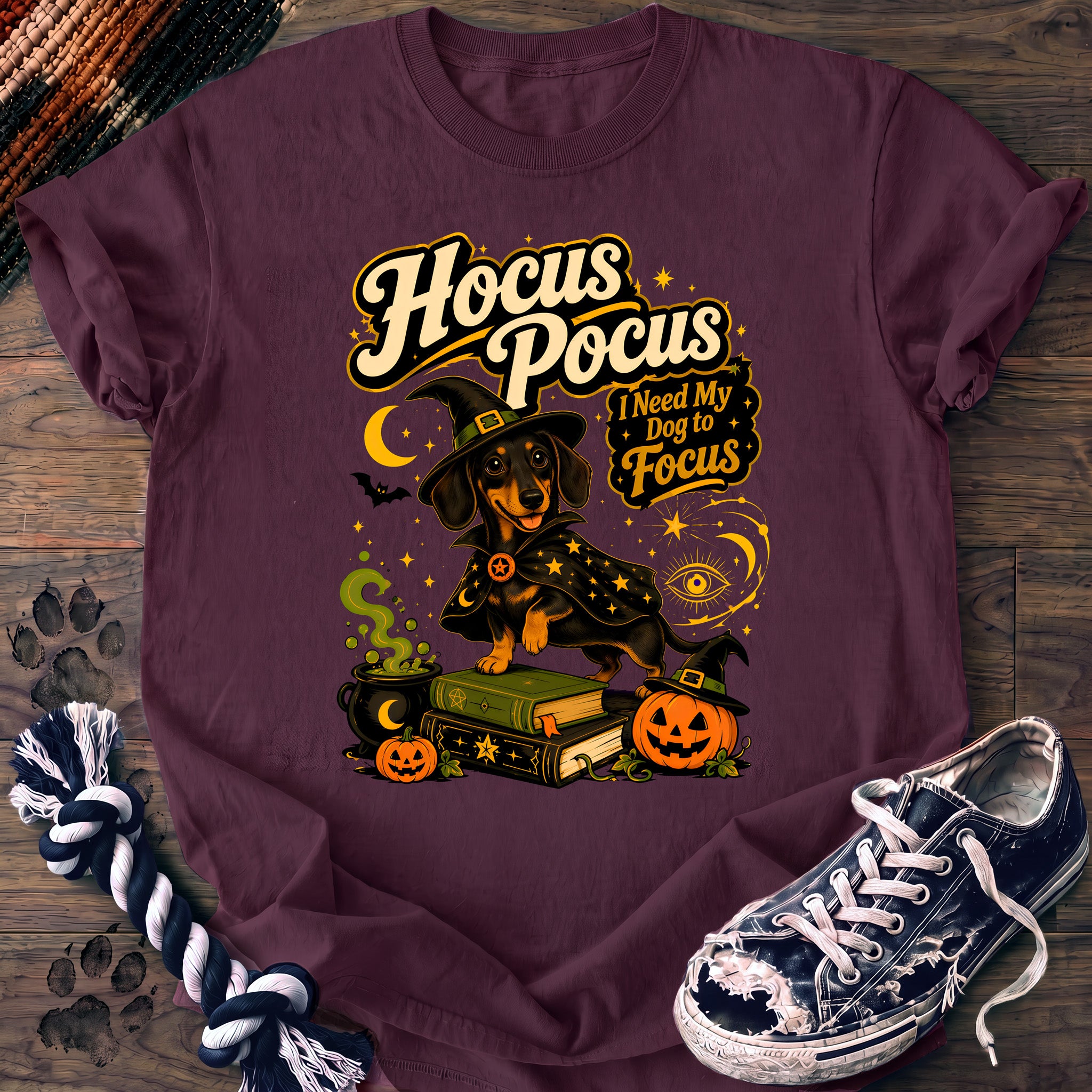 PAWSSION CLUB t-shirt in Berry color - SKU PC-0576