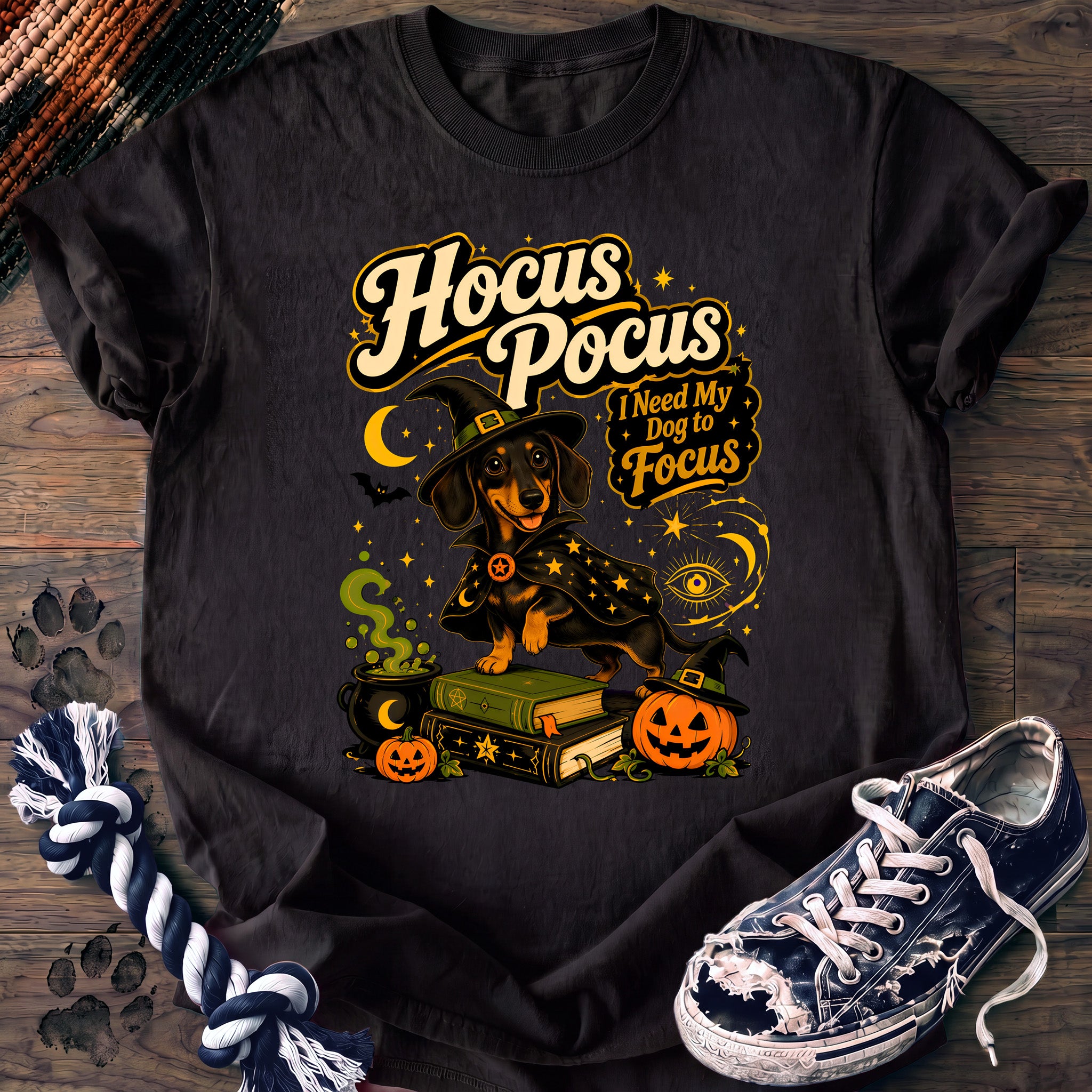 PAWSSION CLUB t-shirt in Black color - SKU PC-0576