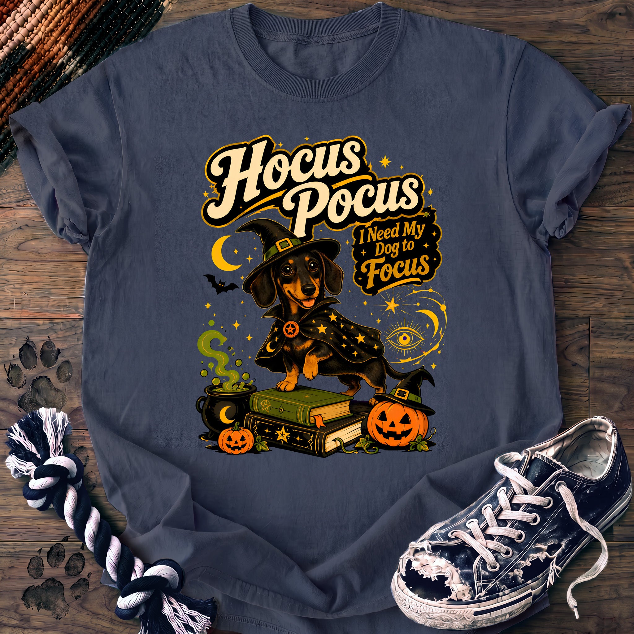 PAWSSION CLUB t-shirt in BlueJean color - SKU PC-0576