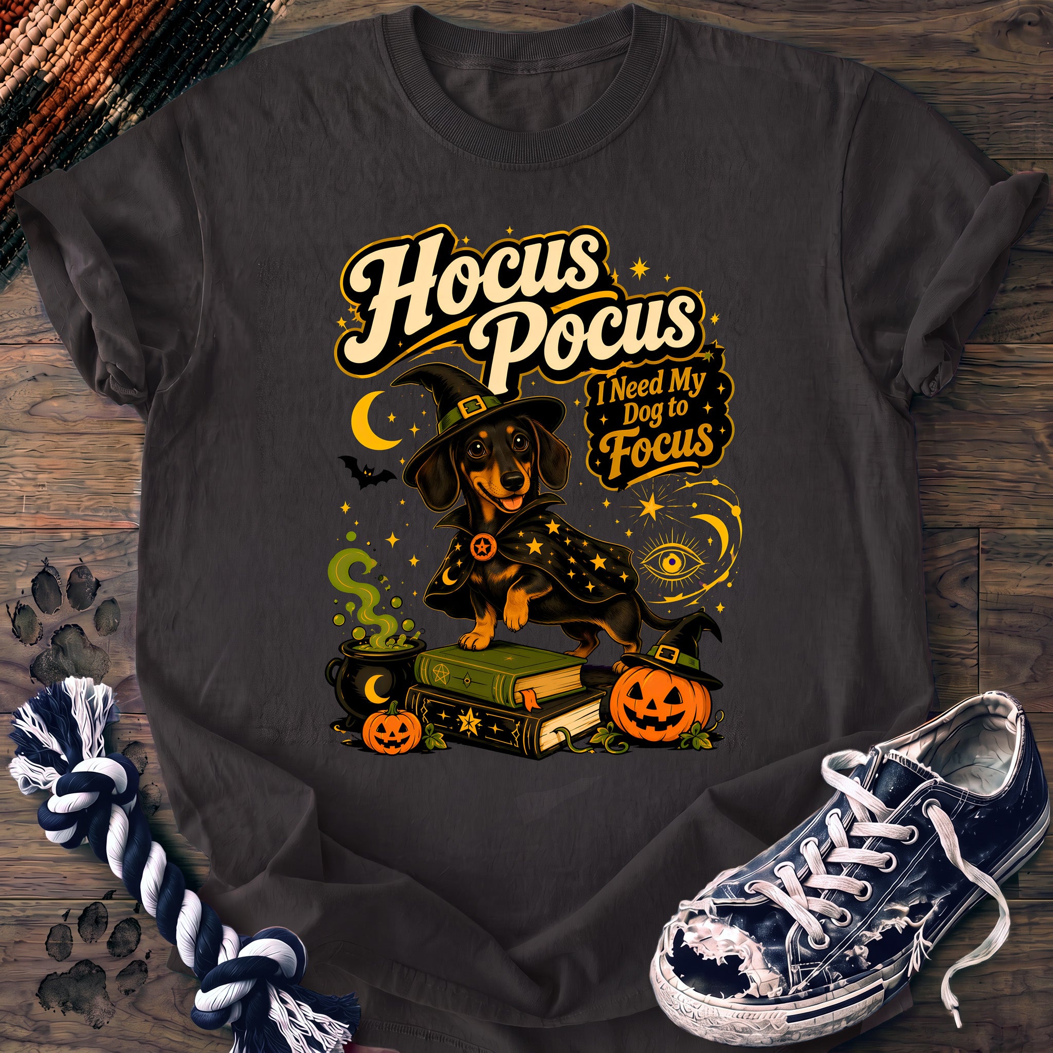 PAWSSION CLUB t-shirt in Graphite color - SKU PC-0576