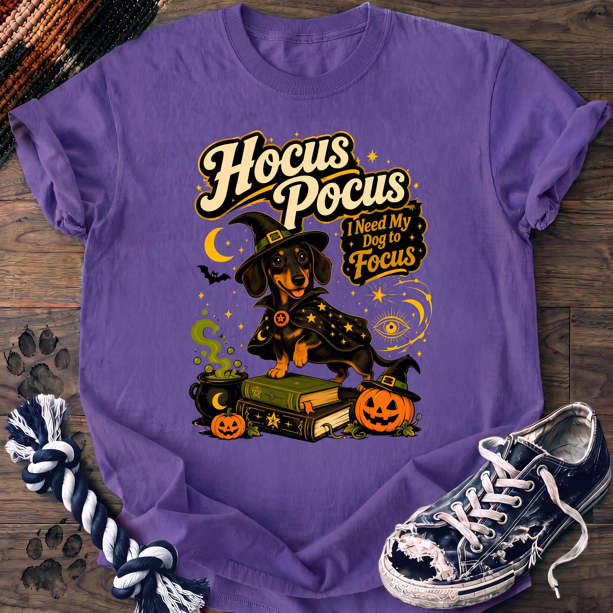 PAWSSION CLUB t-shirt in Violet color - SKU PC-0576
