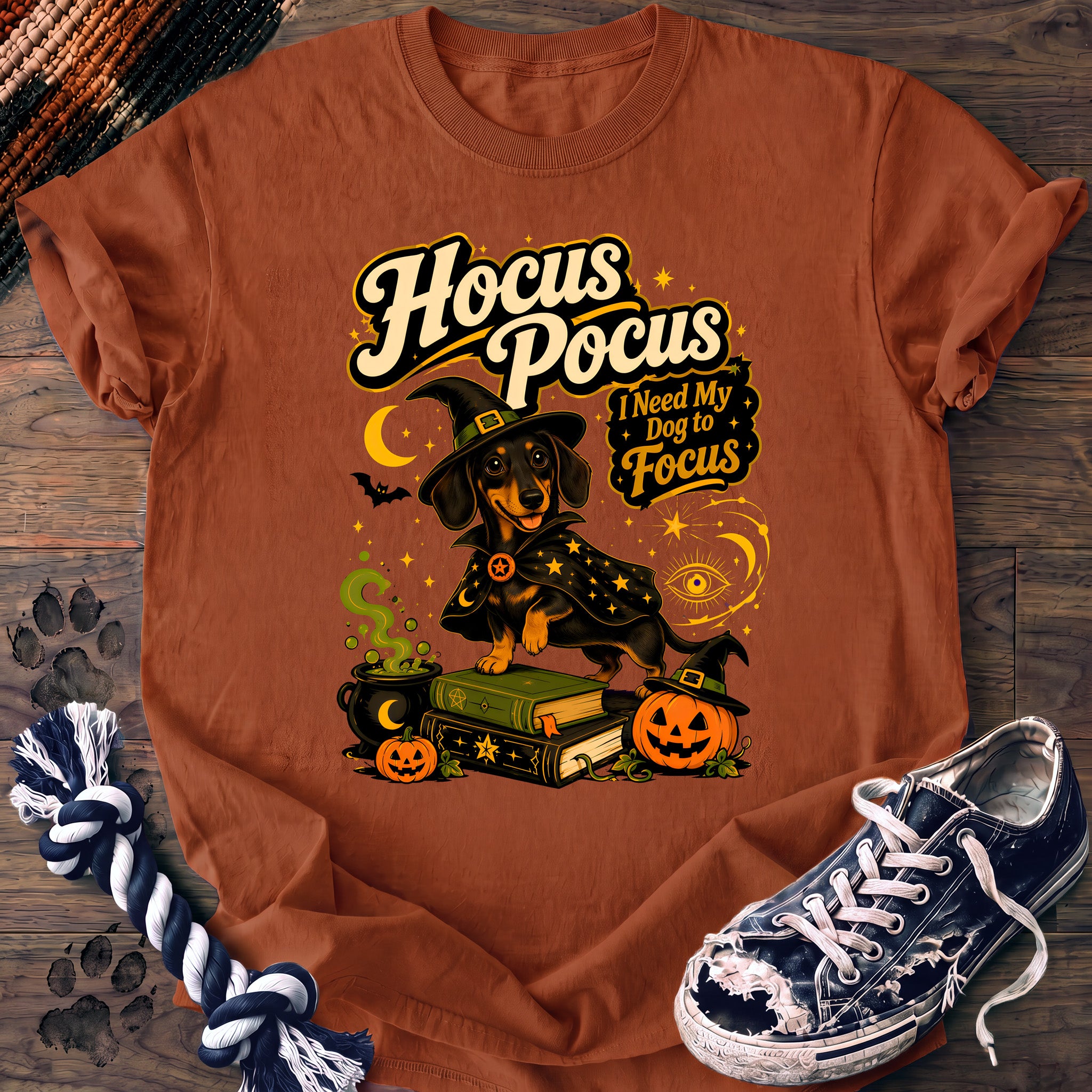 PAWSSION CLUB t-shirt in Yam color - SKU PC-0576