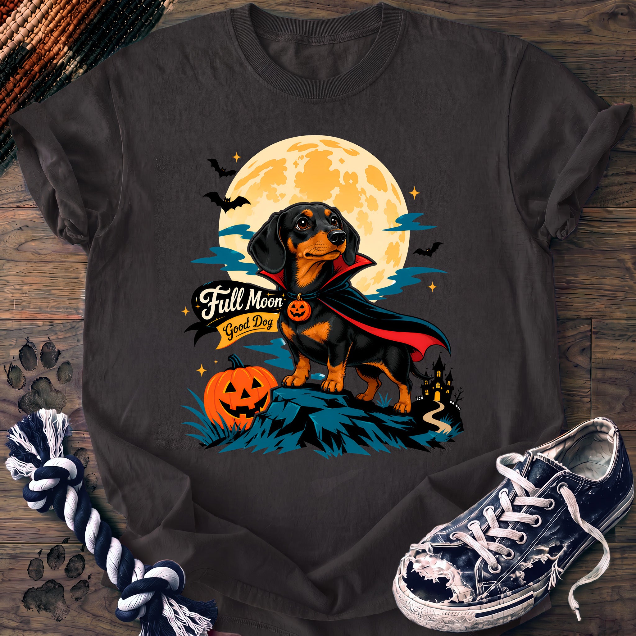 PAWSSION CLUB t-shirt in Graphite color - SKU PC-0577
