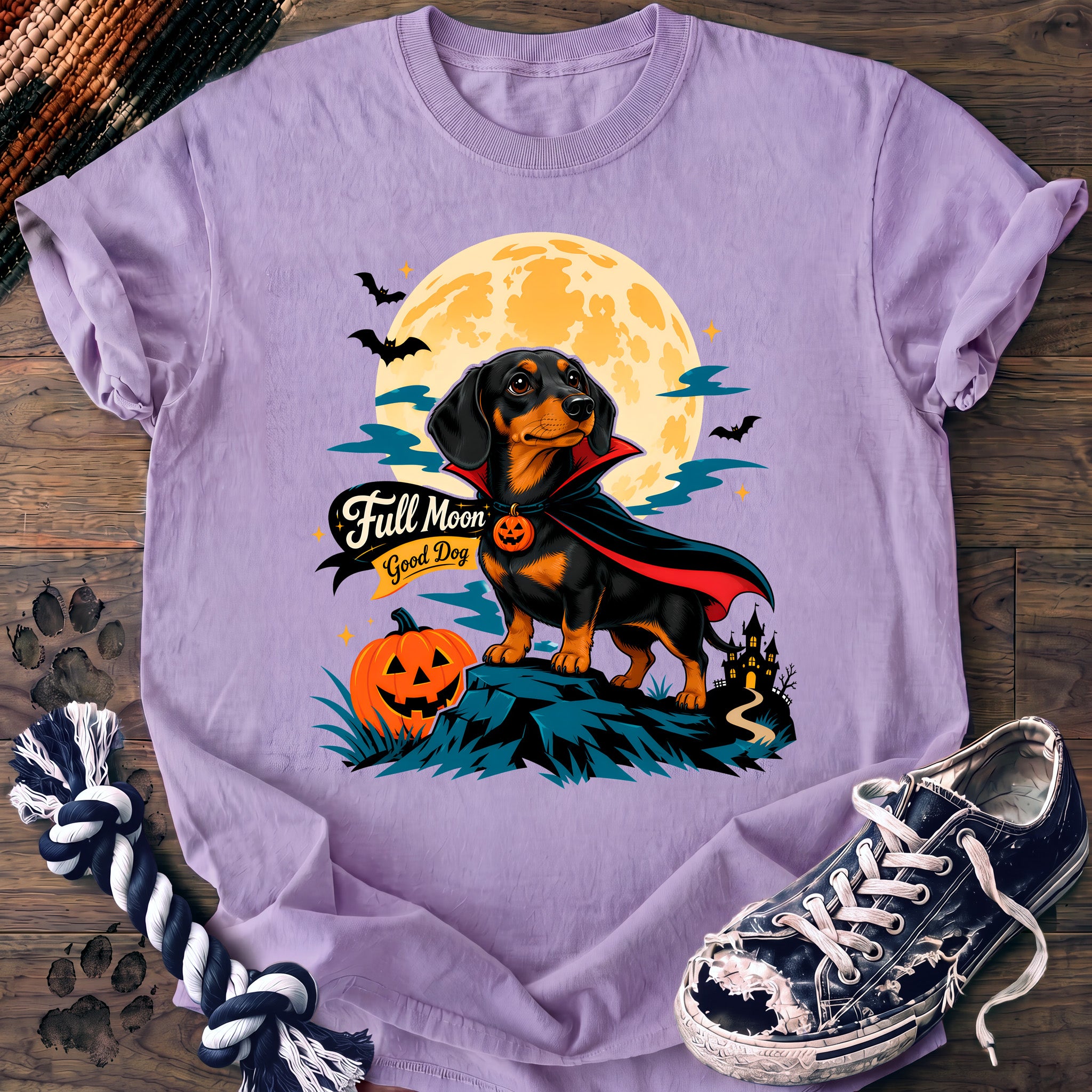 PAWSSION CLUB t-shirt in Orchid color - SKU PC-0577