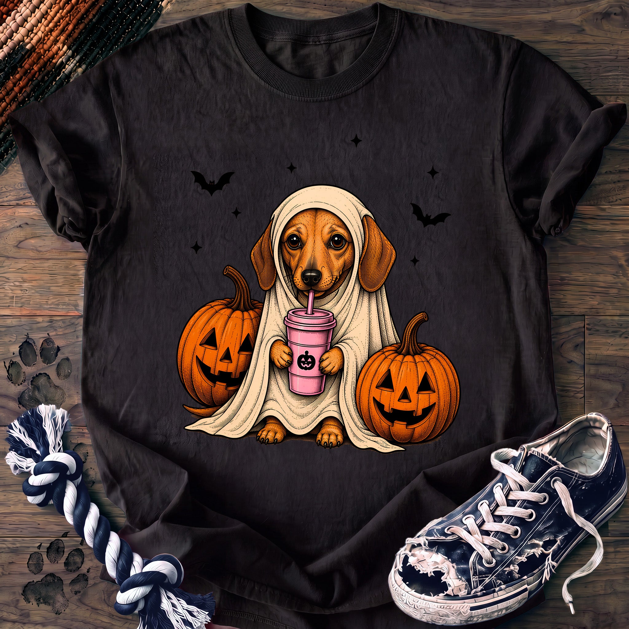 PAWSSION CLUB t-shirt in Black color - SKU PC-0578
