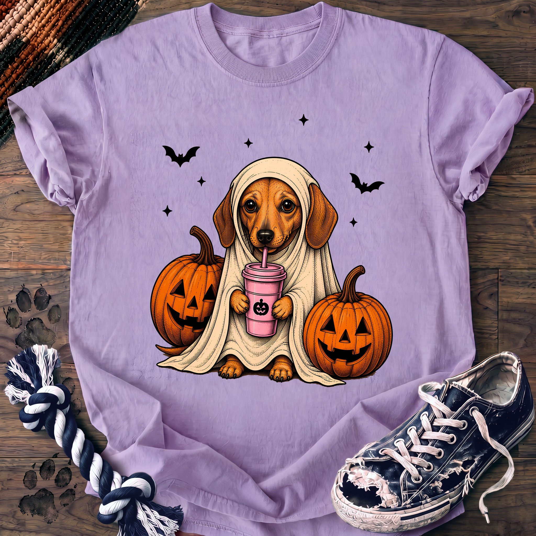 PAWSSION CLUB t-shirt in Orchid color - SKU PC-0578