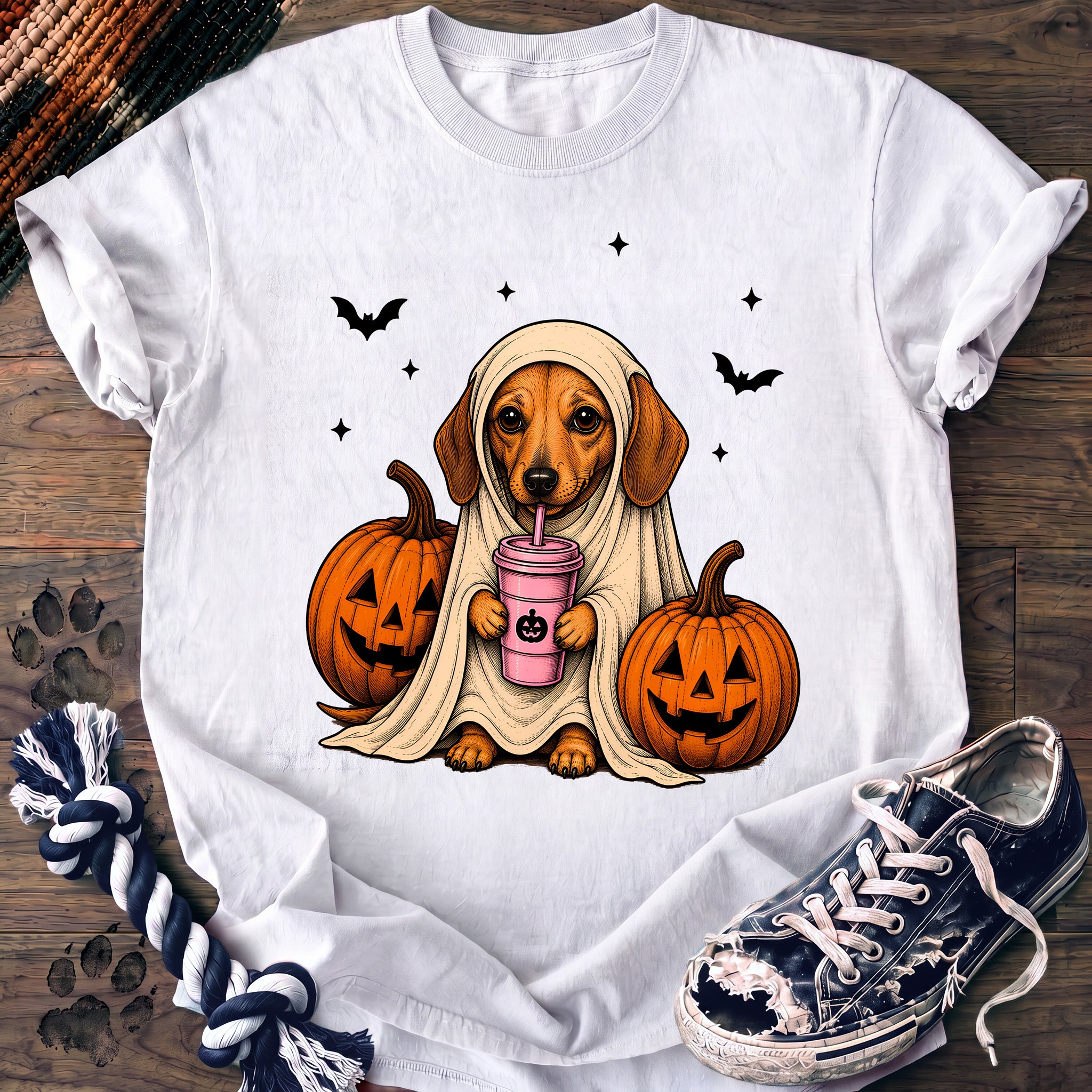 PAWSSION CLUB t-shirt in White color - SKU PC-0578