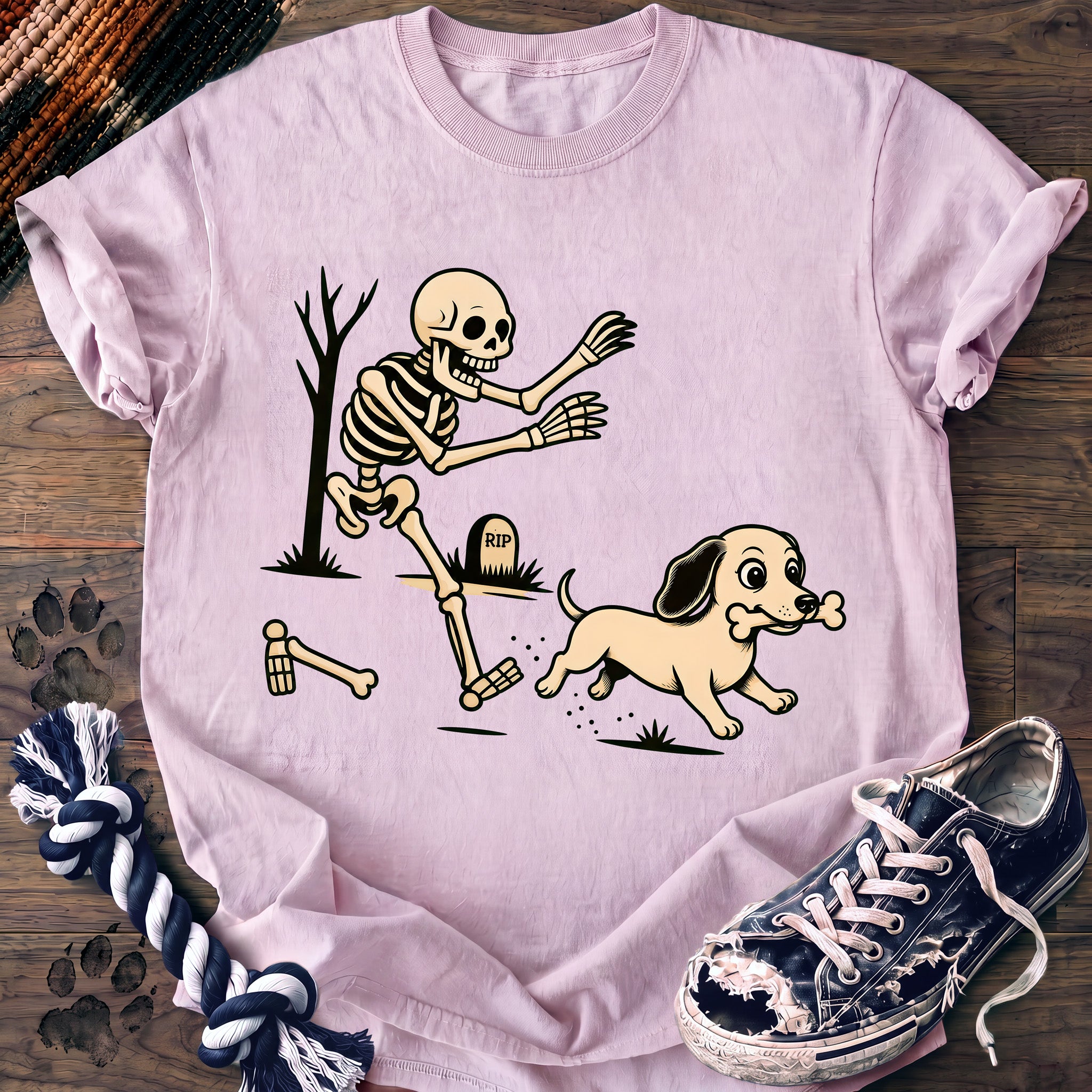 PAWSSION CLUB t-shirt in Blossom color - SKU PC-0579