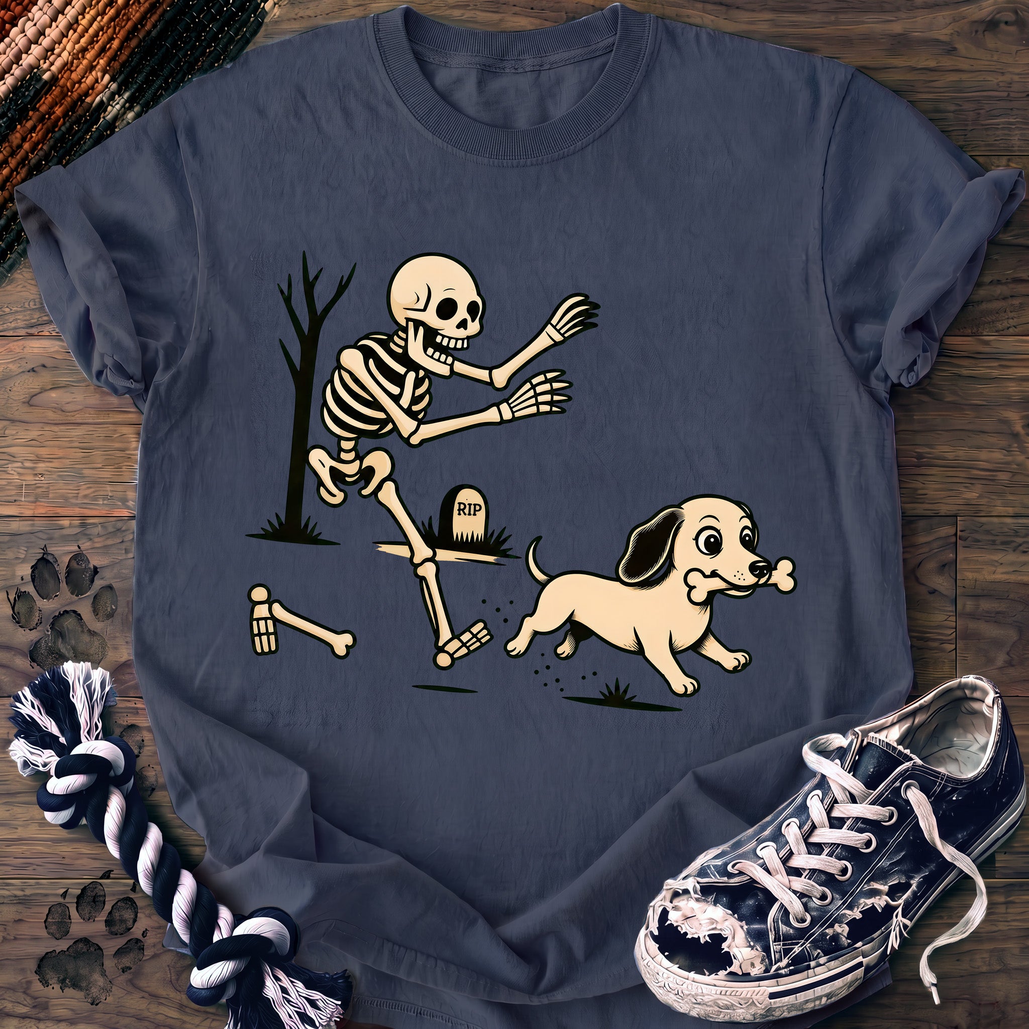 PAWSSION CLUB t-shirt in BlueJean color - SKU PC-0579