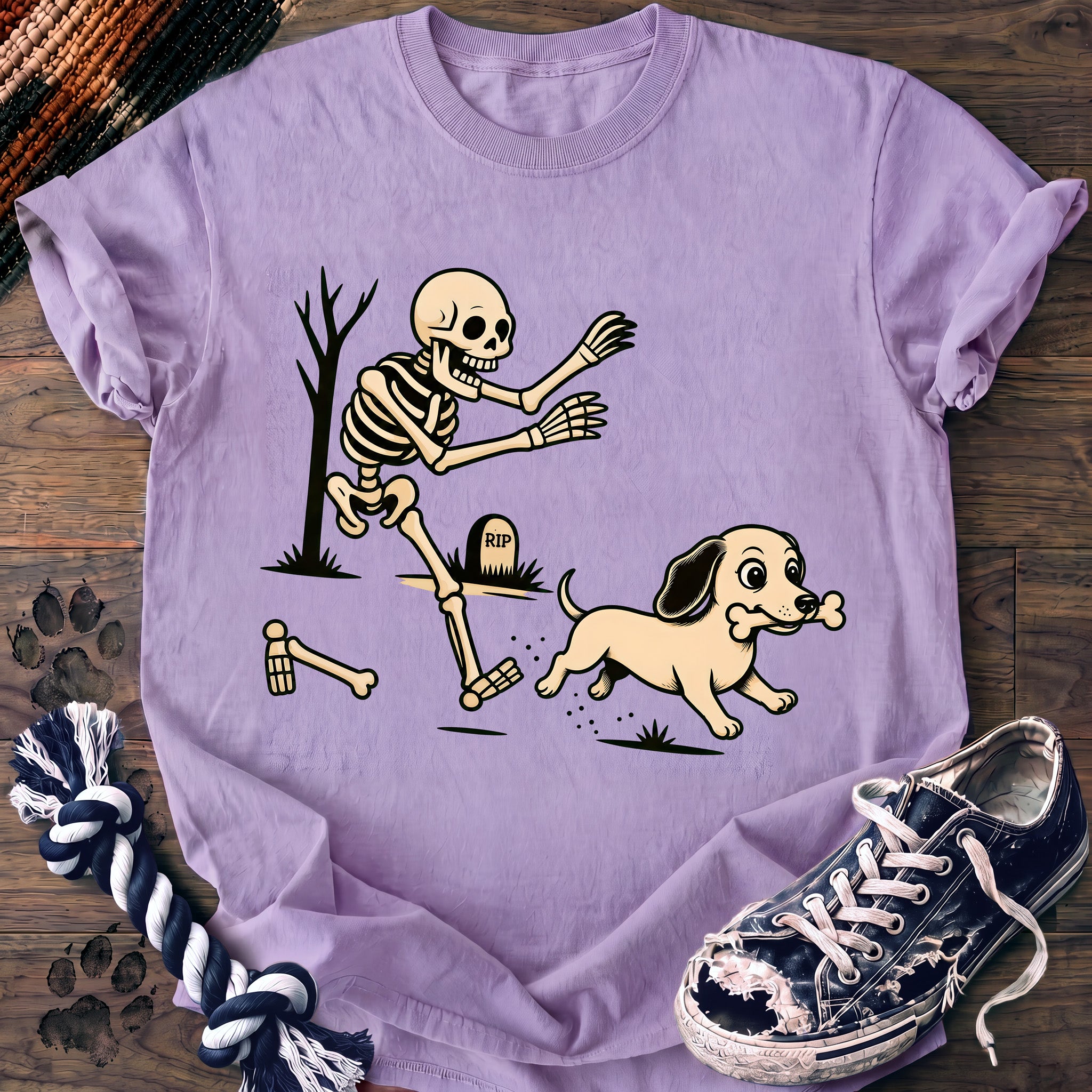 PAWSSION CLUB t-shirt in Orchid color - SKU PC-0579