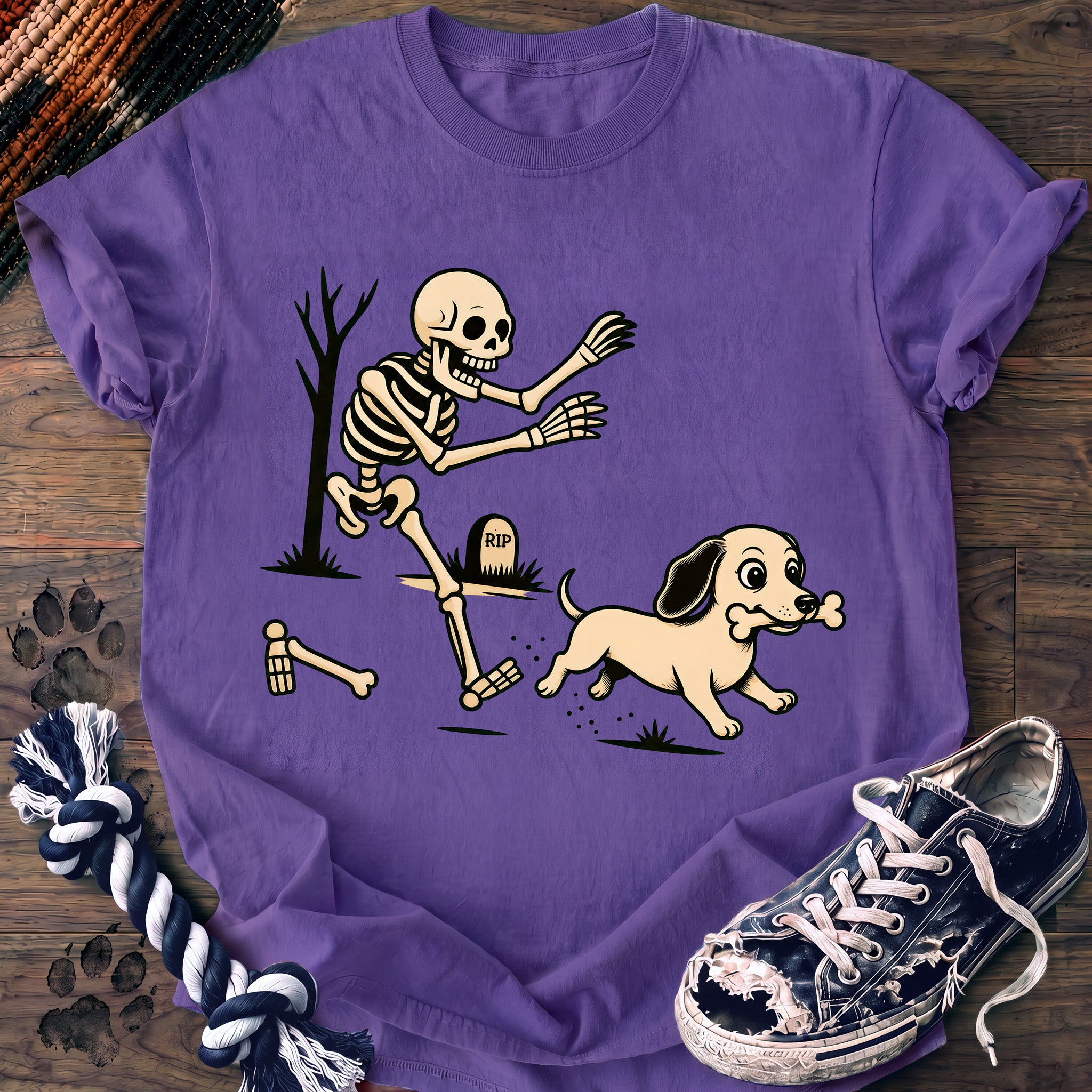PAWSSION CLUB t-shirt in Violet color - SKU PC-0579