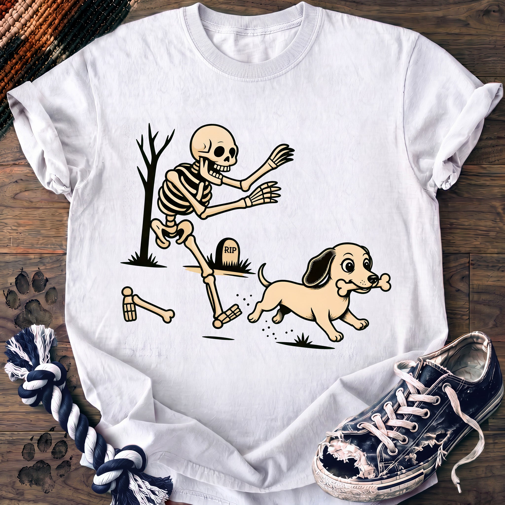 PAWSSION CLUB t-shirt in White color - SKU PC-0579