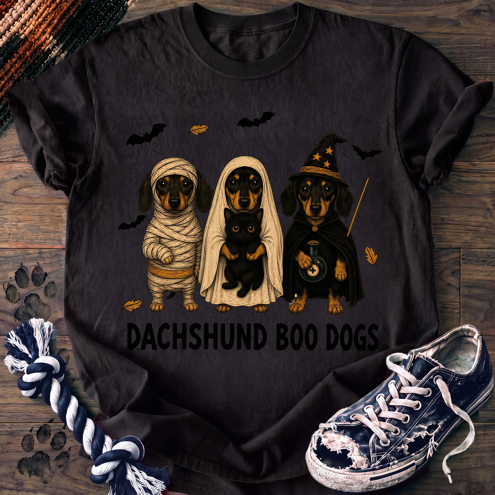 PAWSSION CLUB t-shirt in Black color - SKU PC-0580