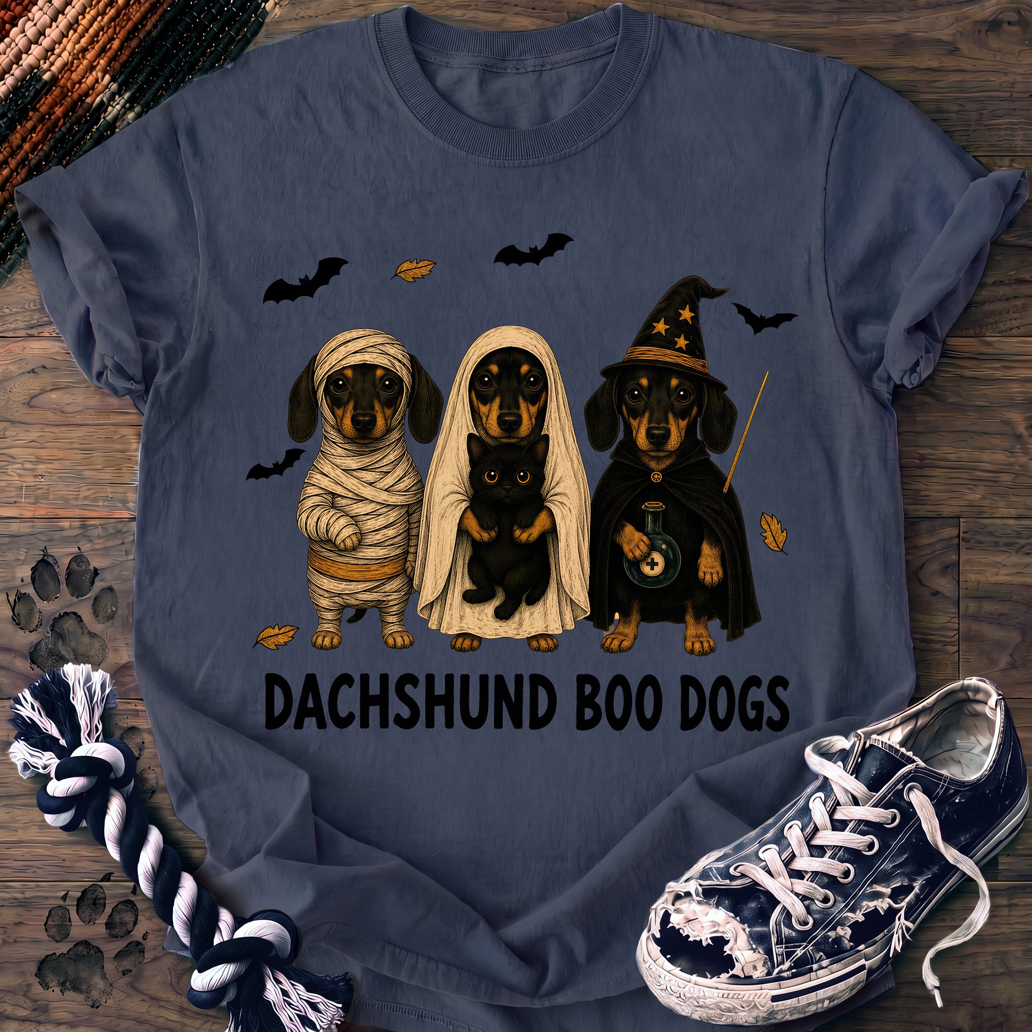 PAWSSION CLUB t-shirt in BlueJean color - SKU PC-0580