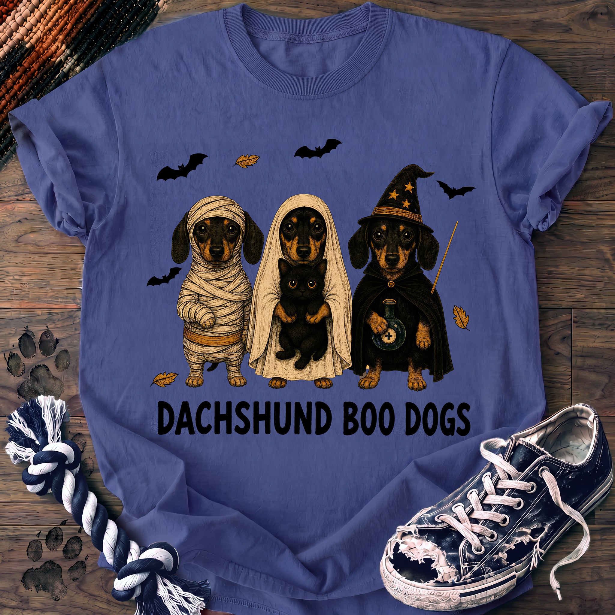 PAWSSION CLUB t-shirt in FloBlue color - SKU PC-0580