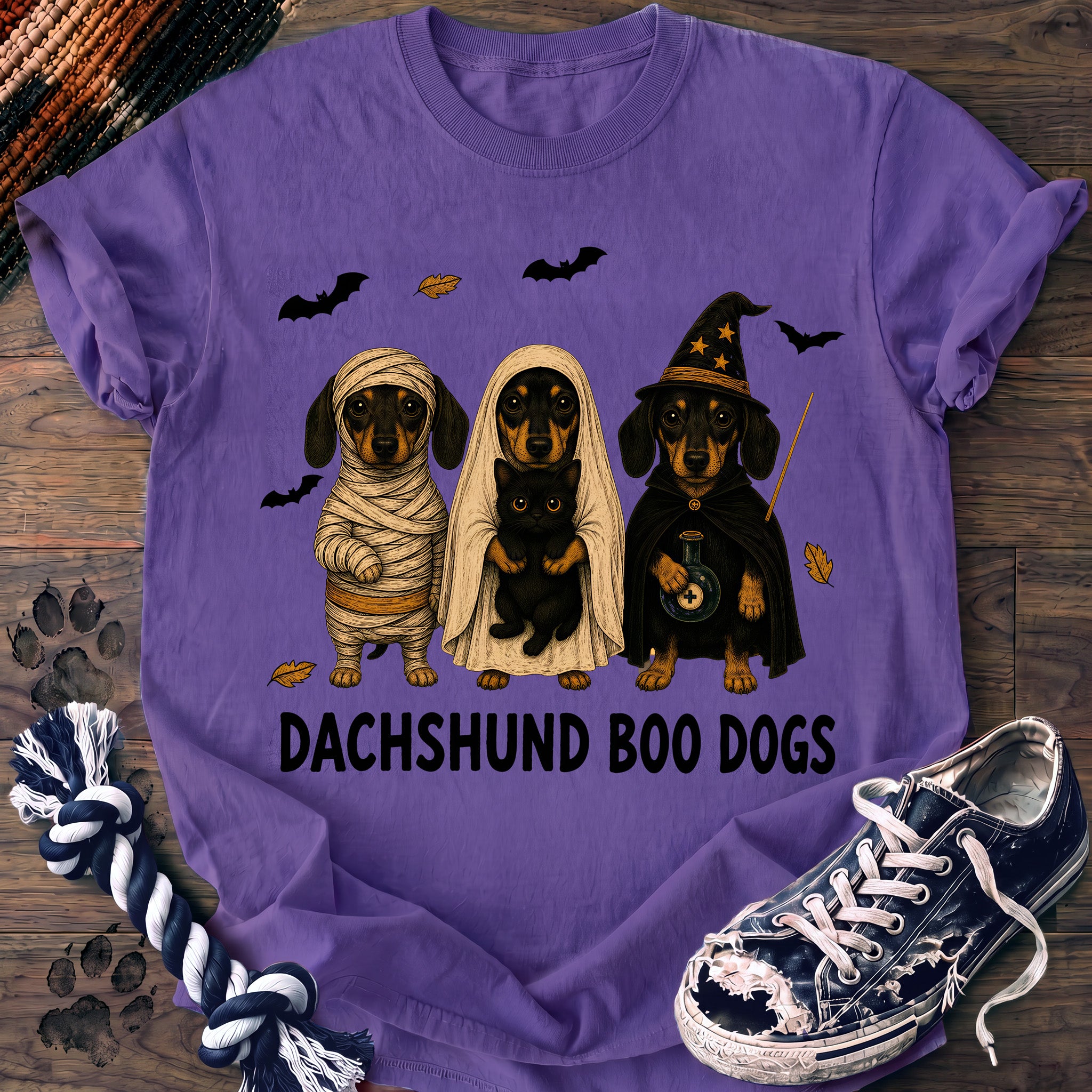 PAWSSION CLUB t-shirt in Violet color - SKU PC-0580
