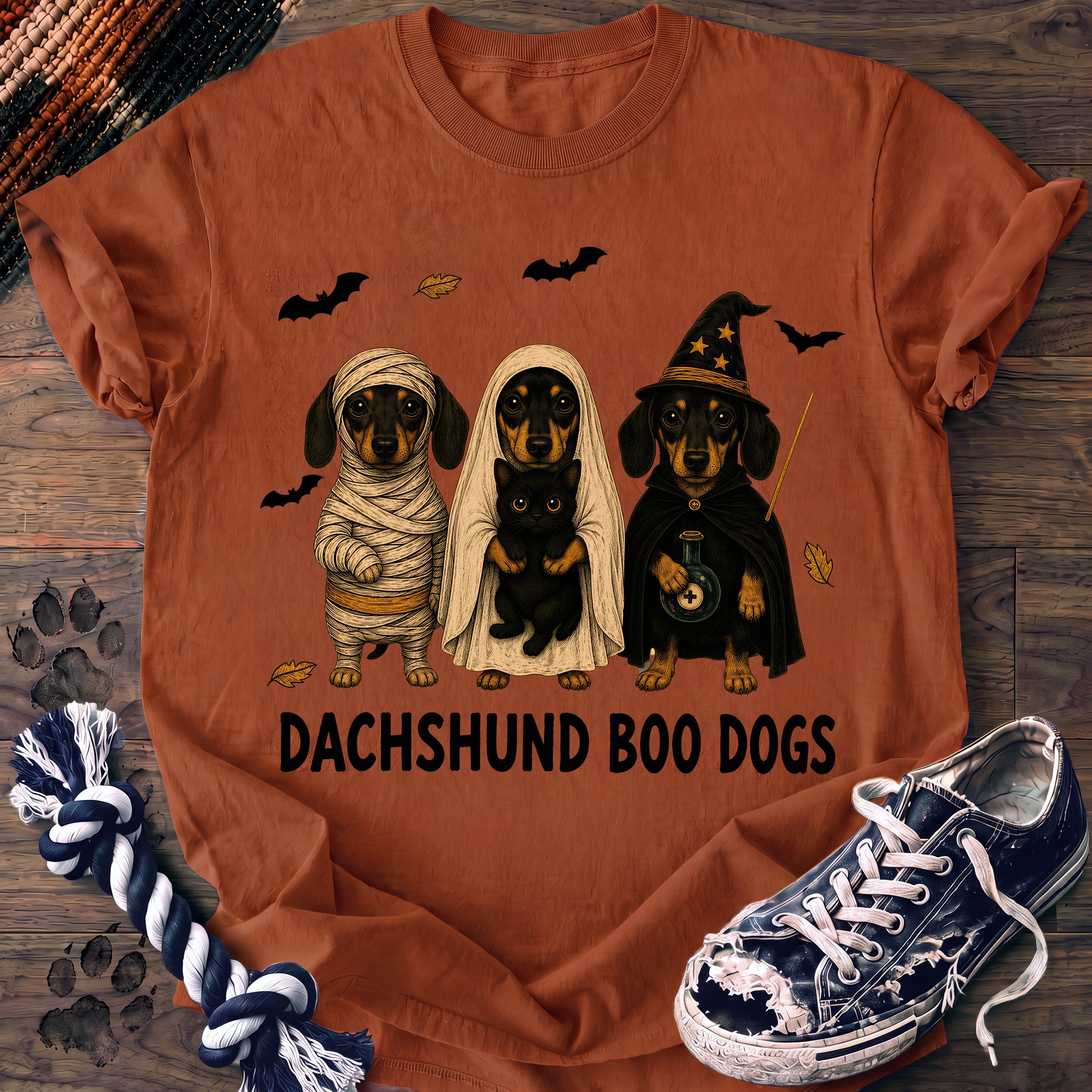 PAWSSION CLUB t-shirt in Yam color - SKU PC-0580