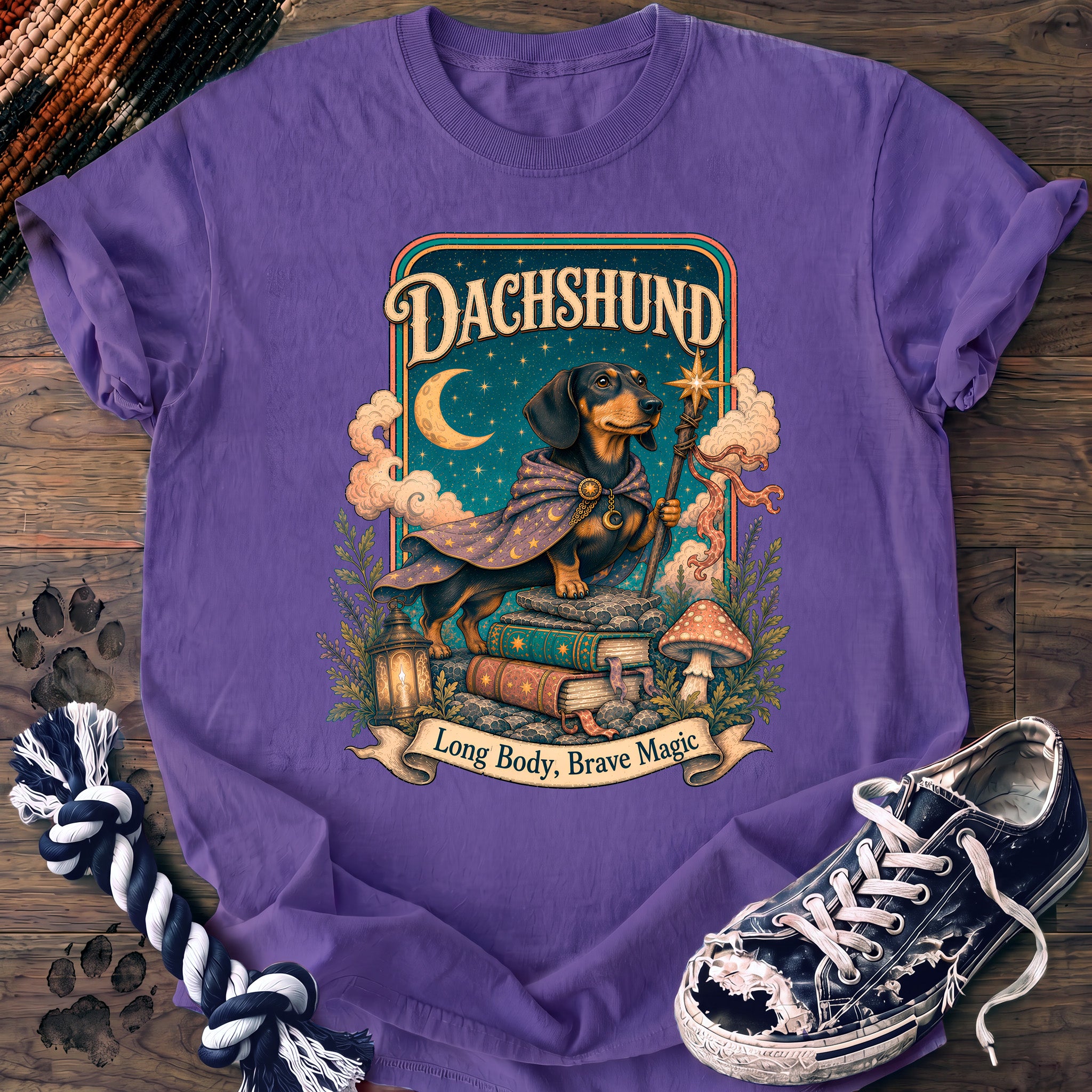 PAWSSION CLUB t-shirt in Violet color - SKU PC-0581