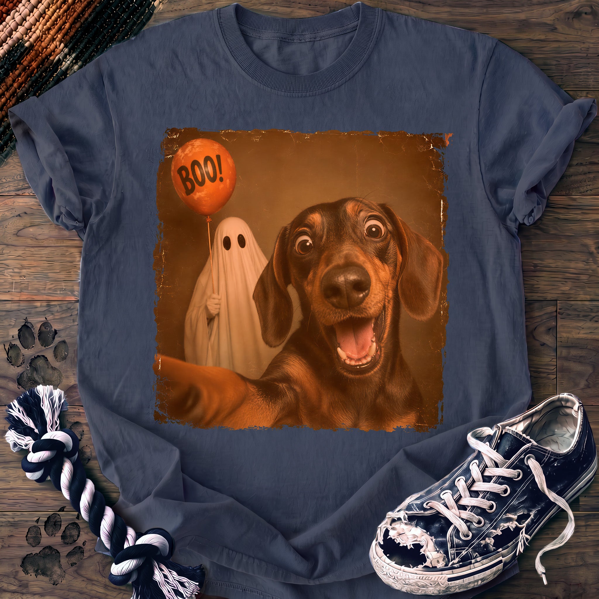 PAWSSION CLUB t-shirt in BlueJean color - SKU PC-0582