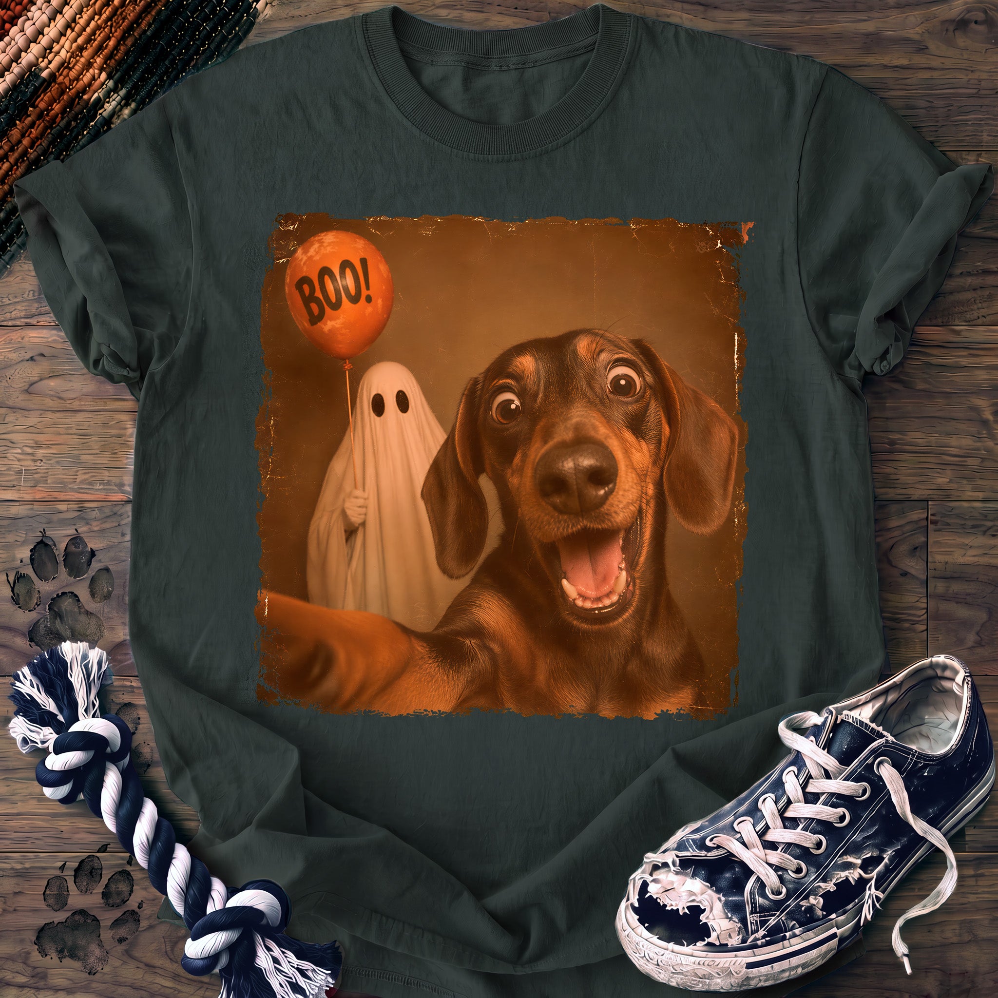 PAWSSION CLUB t-shirt in BlueSpruce color - SKU PC-0582