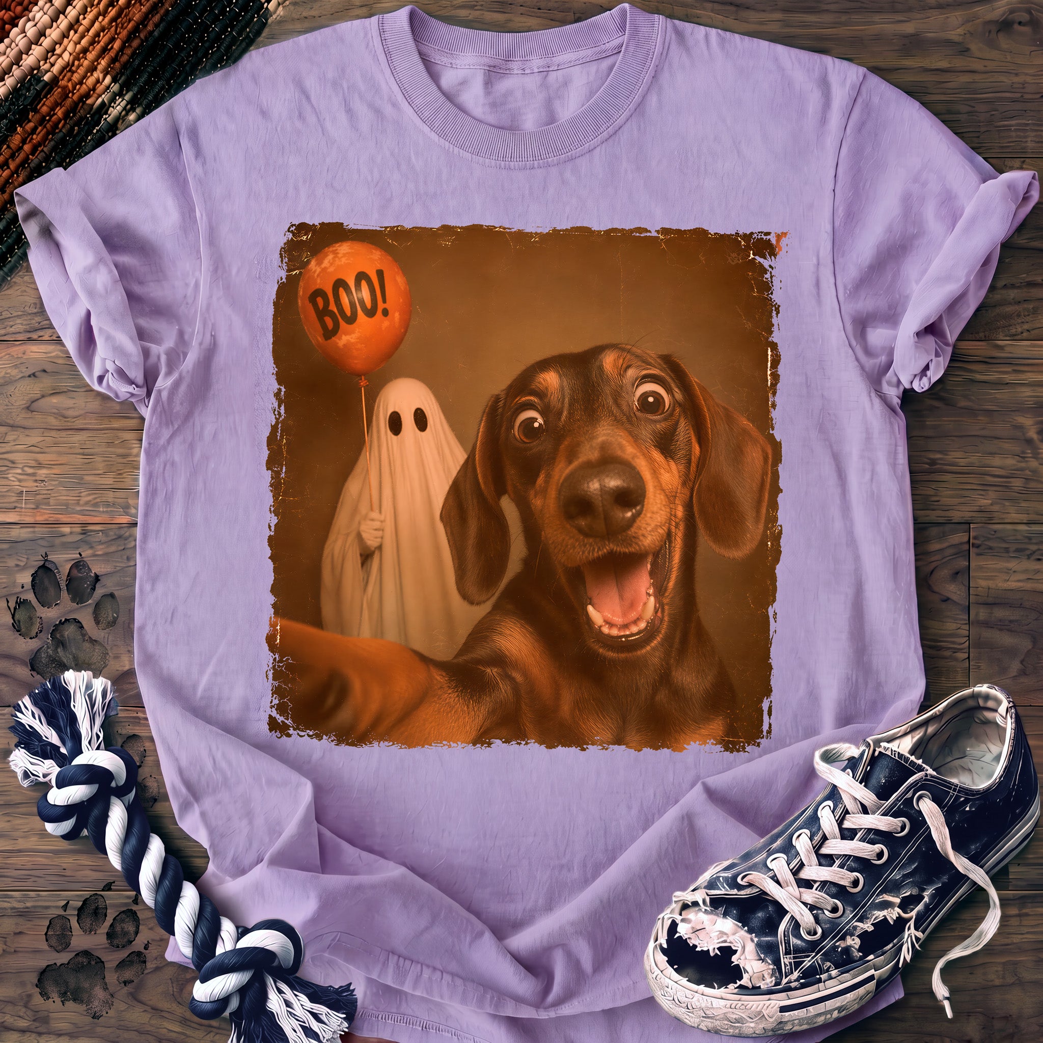 PAWSSION CLUB t-shirt in Orchid color - SKU PC-0582