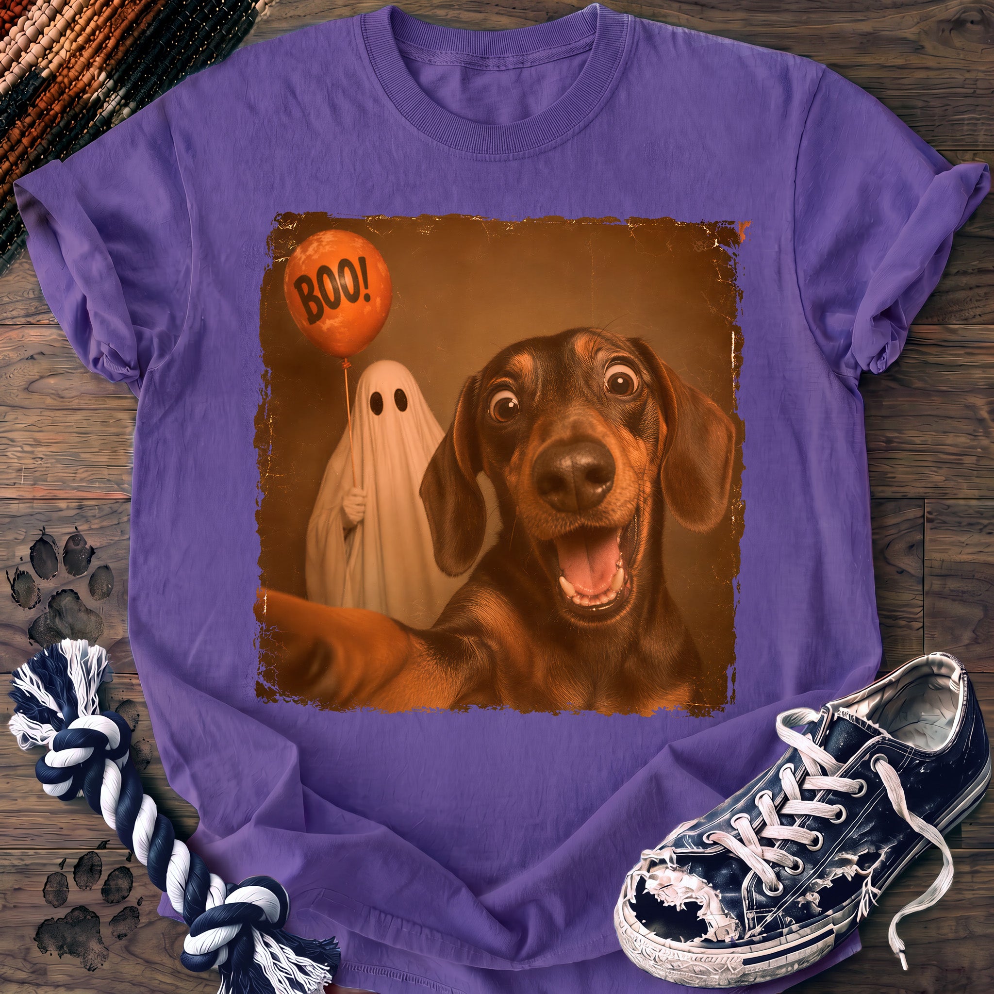 PAWSSION CLUB t-shirt in Violet color - SKU PC-0582