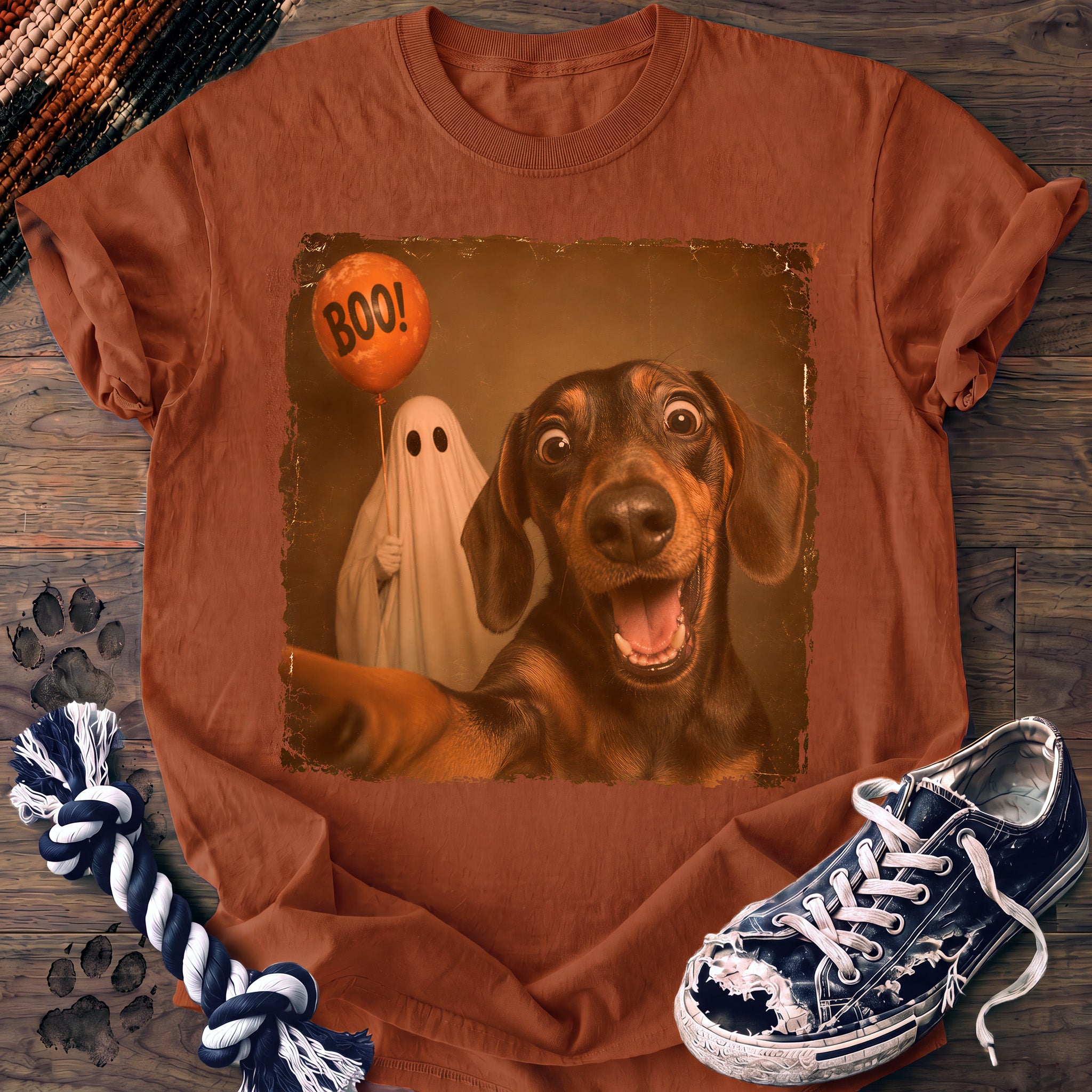 PAWSSION CLUB t-shirt in Yam color - SKU PC-0582