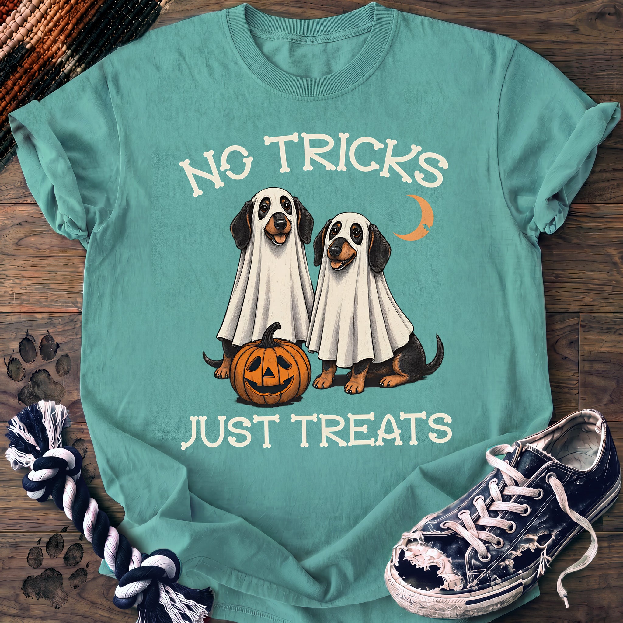 PAWSSION CLUB t-shirt in ChalkyMint color - SKU PC-0584
