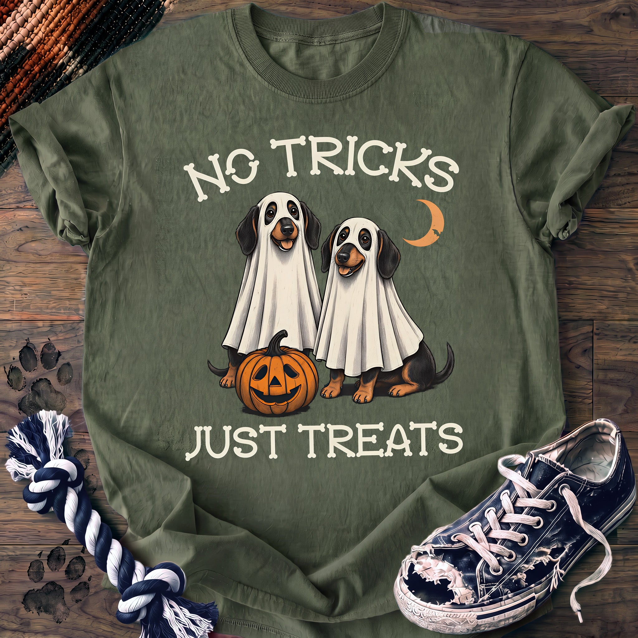 PAWSSION CLUB t-shirt in LightGreen color - SKU PC-0584