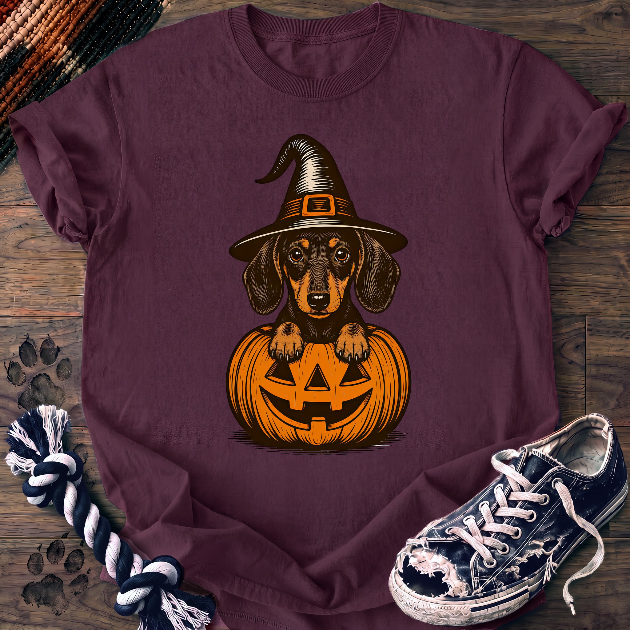 PAWSSION CLUB t-shirt in Berry color - SKU PC-0585