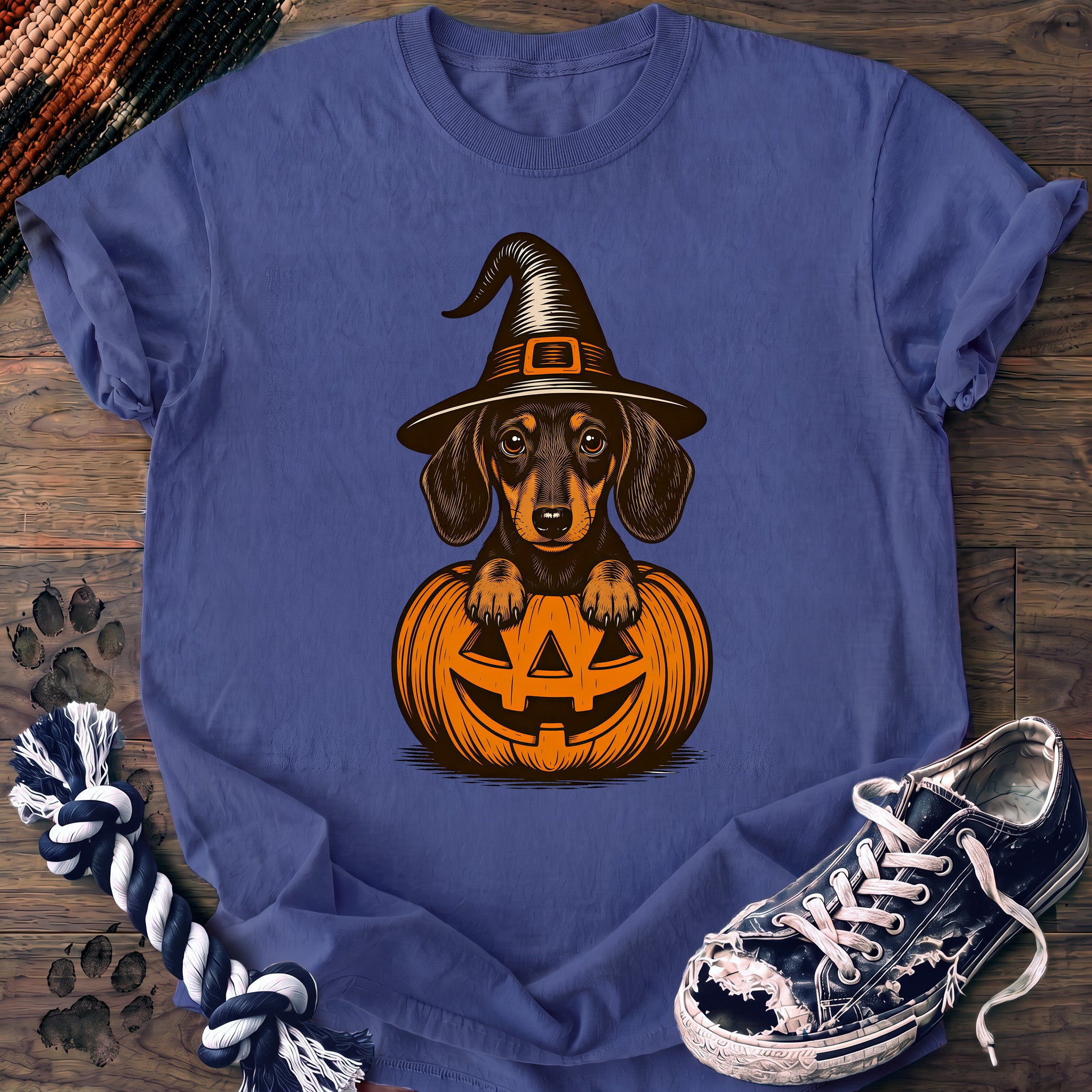 PAWSSION CLUB t-shirt in FloBlue color - SKU PC-0585