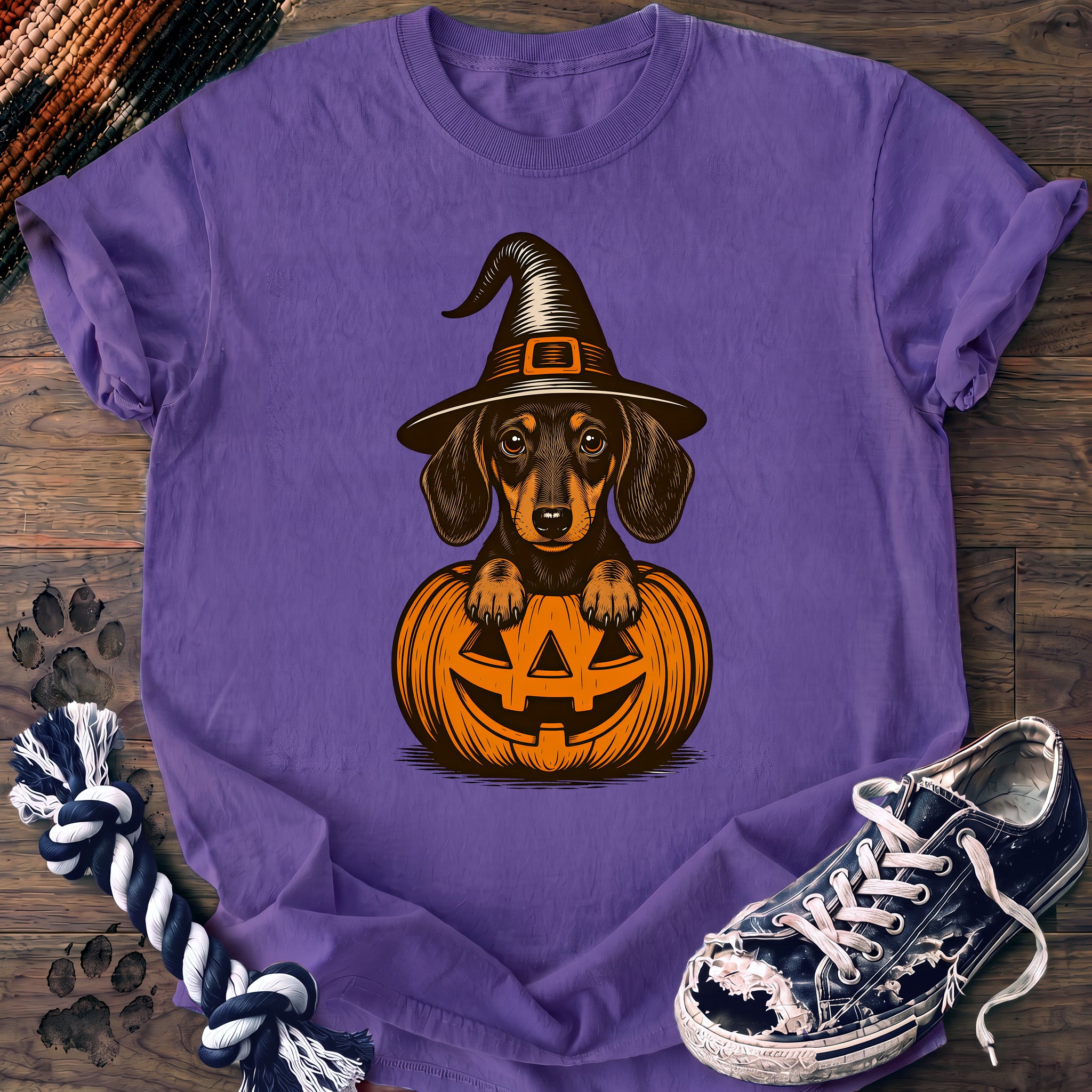 PAWSSION CLUB t-shirt in Violet color - SKU PC-0585
