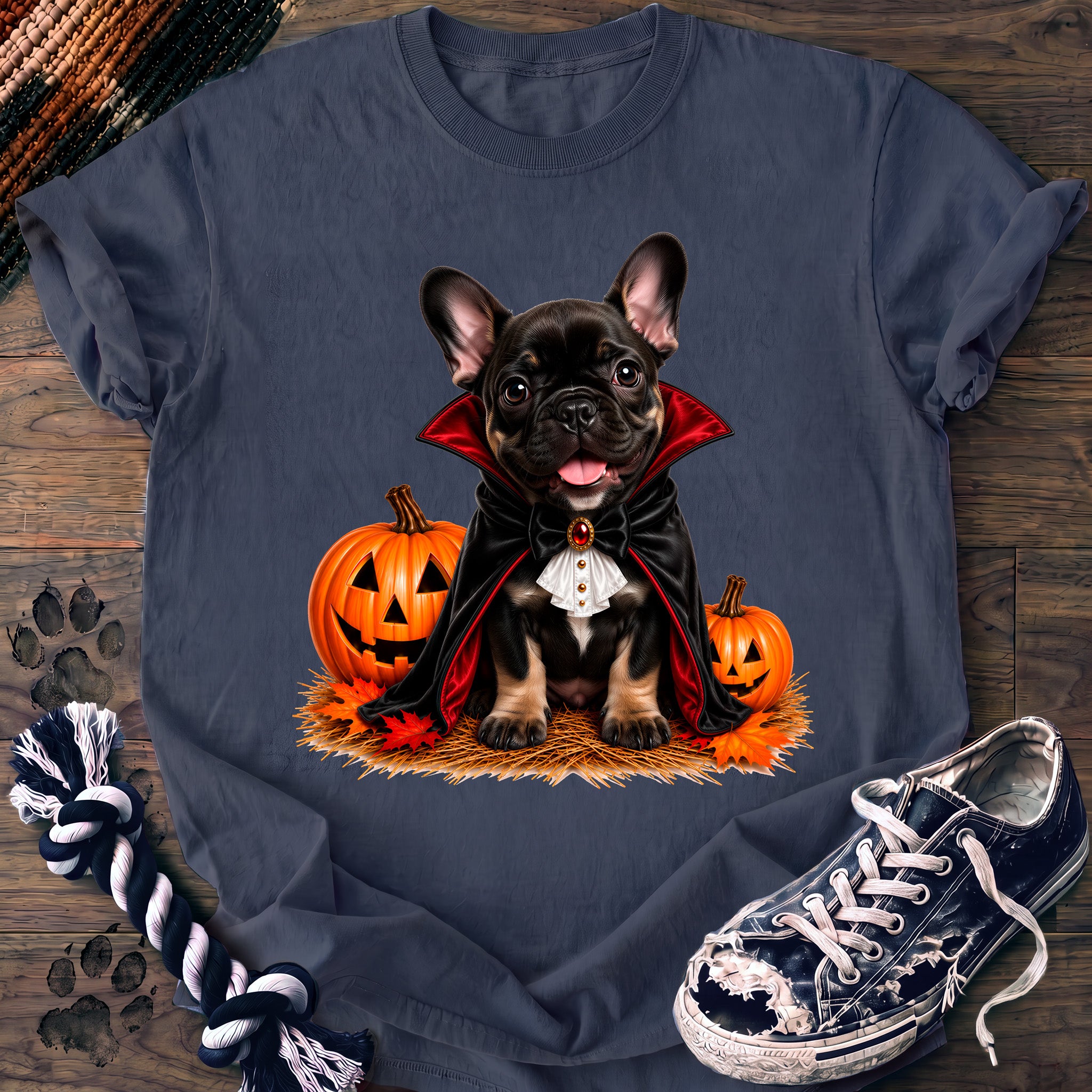 PAWSSION CLUB t-shirt in BlueJean color - SKU PC-0589