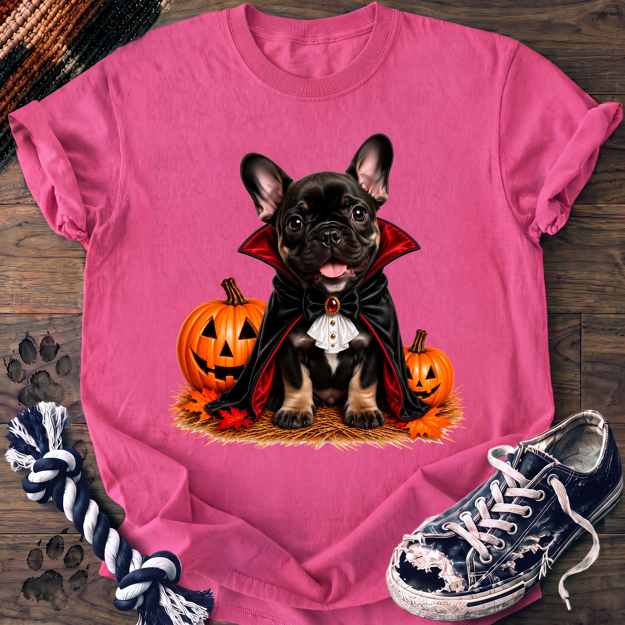 PAWSSION CLUB t-shirt in NeonPink color - SKU PC-0589