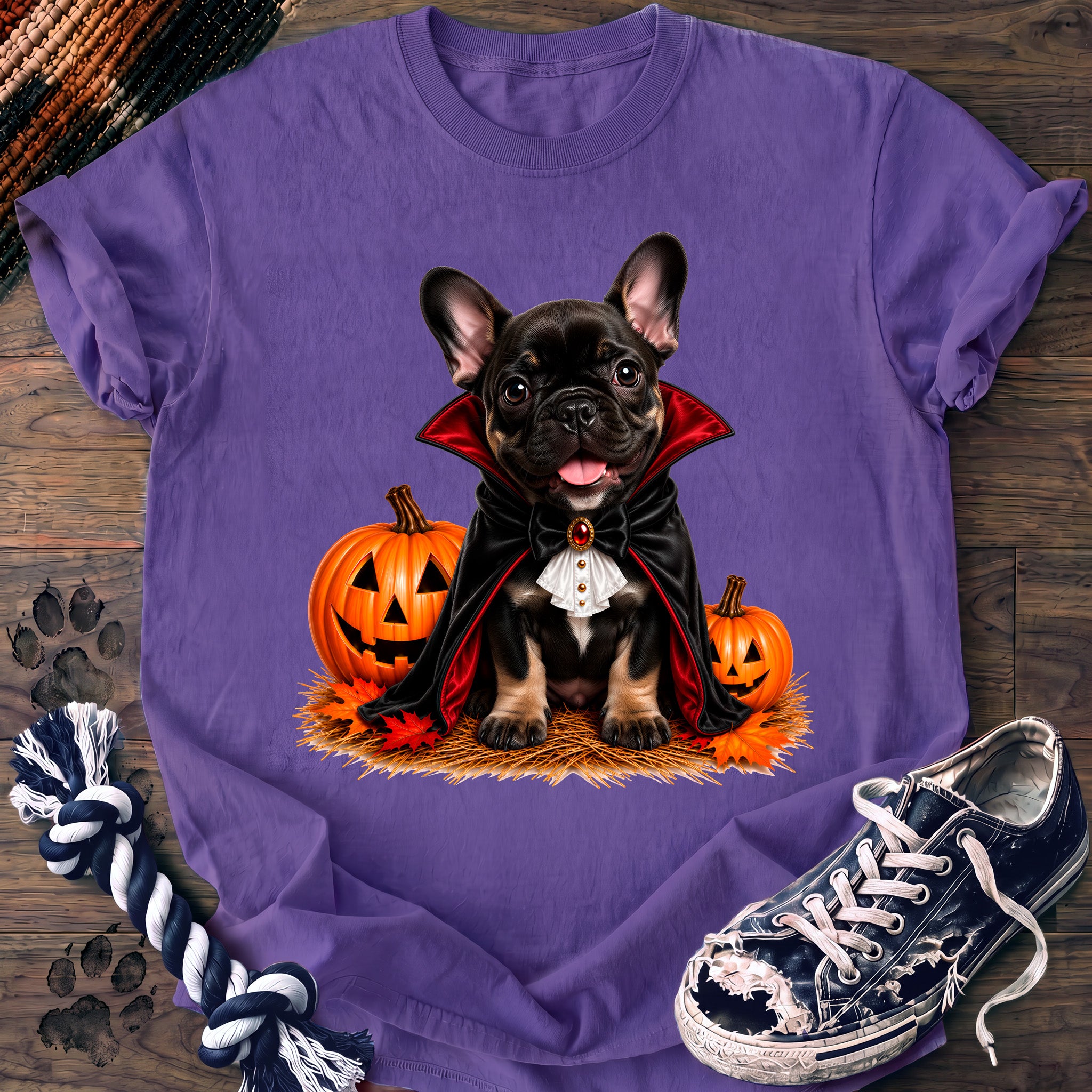 PAWSSION CLUB t-shirt in Violet color - SKU PC-0589