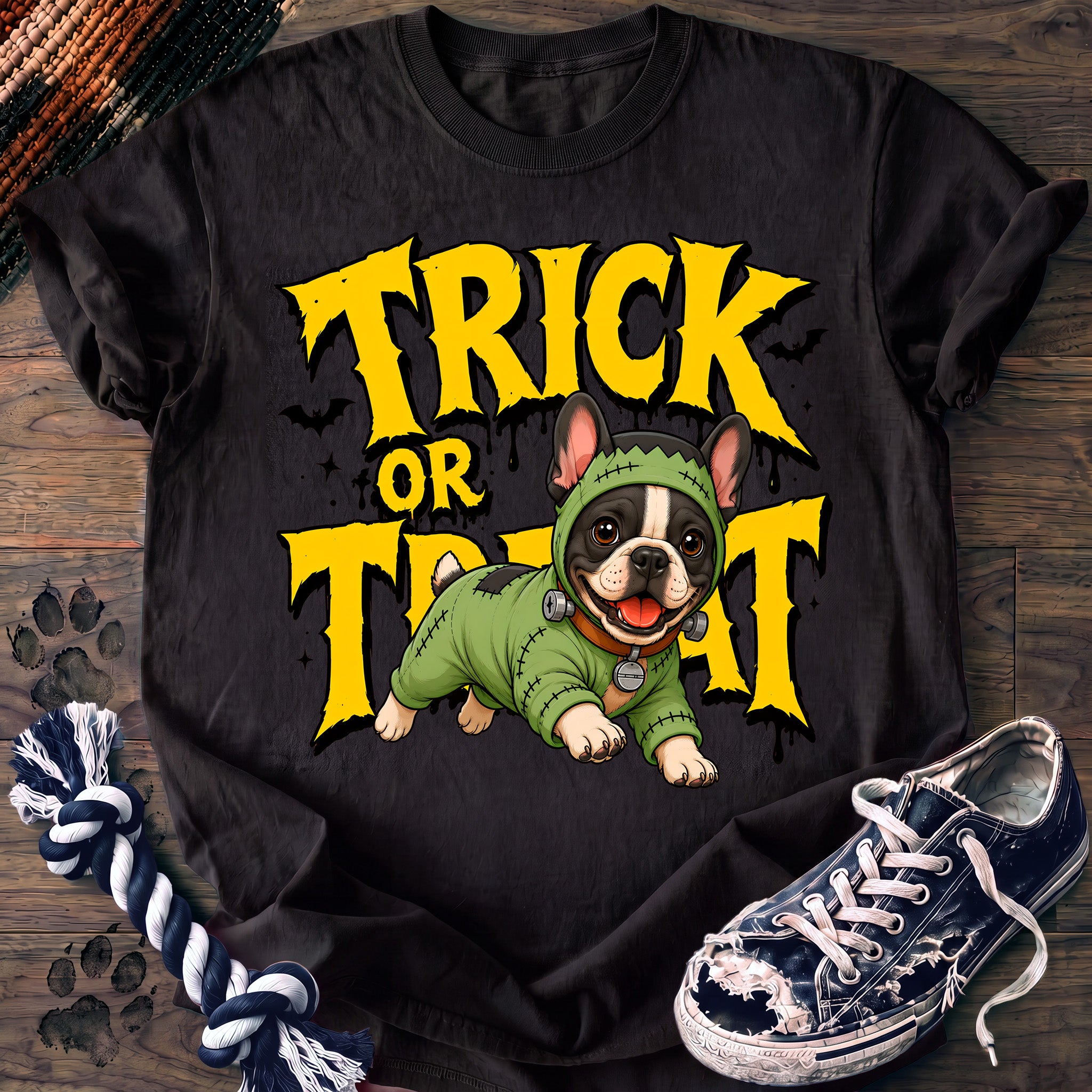 PAWSSION CLUB t-shirt in Black color - SKU PC-0590